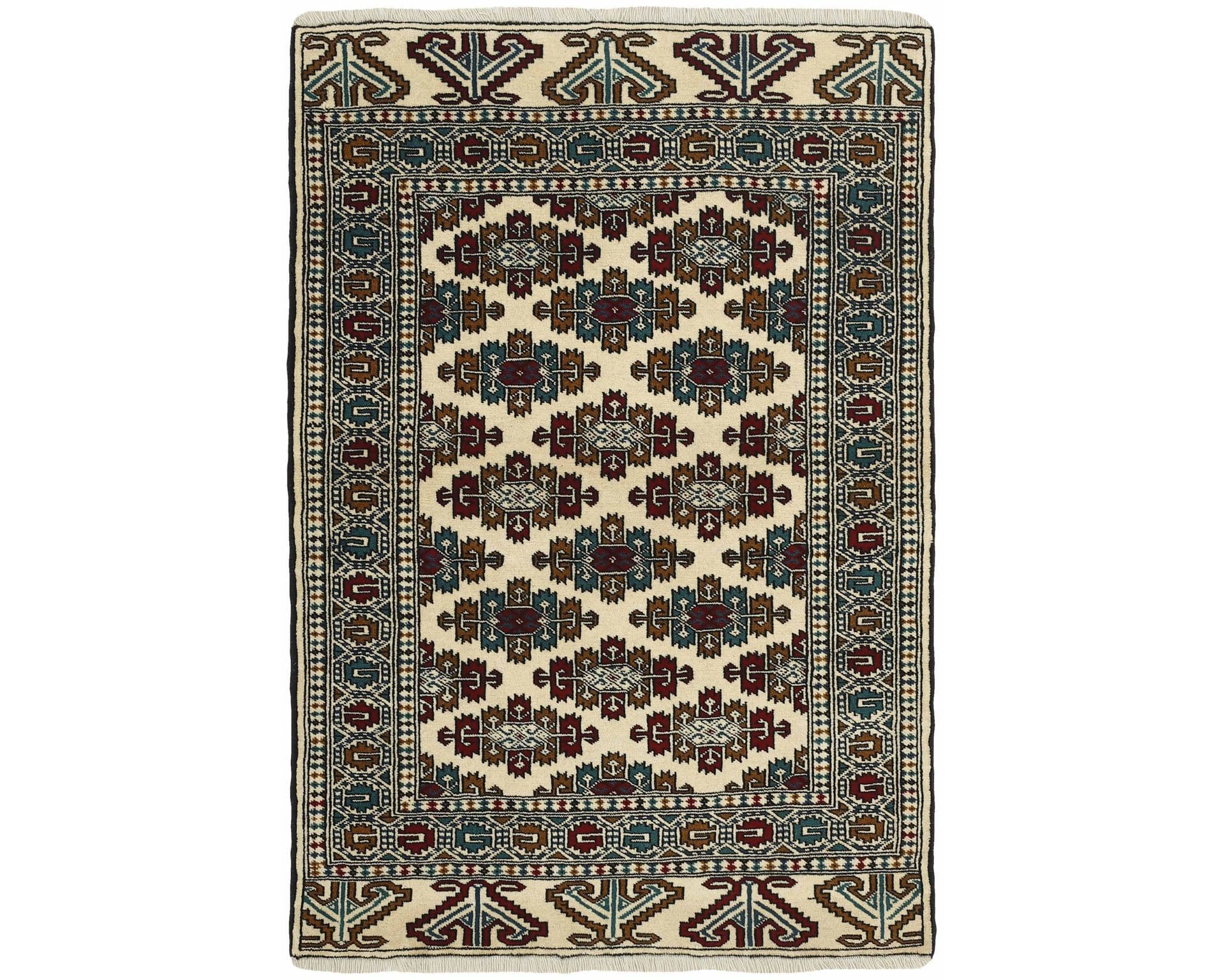 Torkaman Fine orientalisk matta 103 x 152 cm