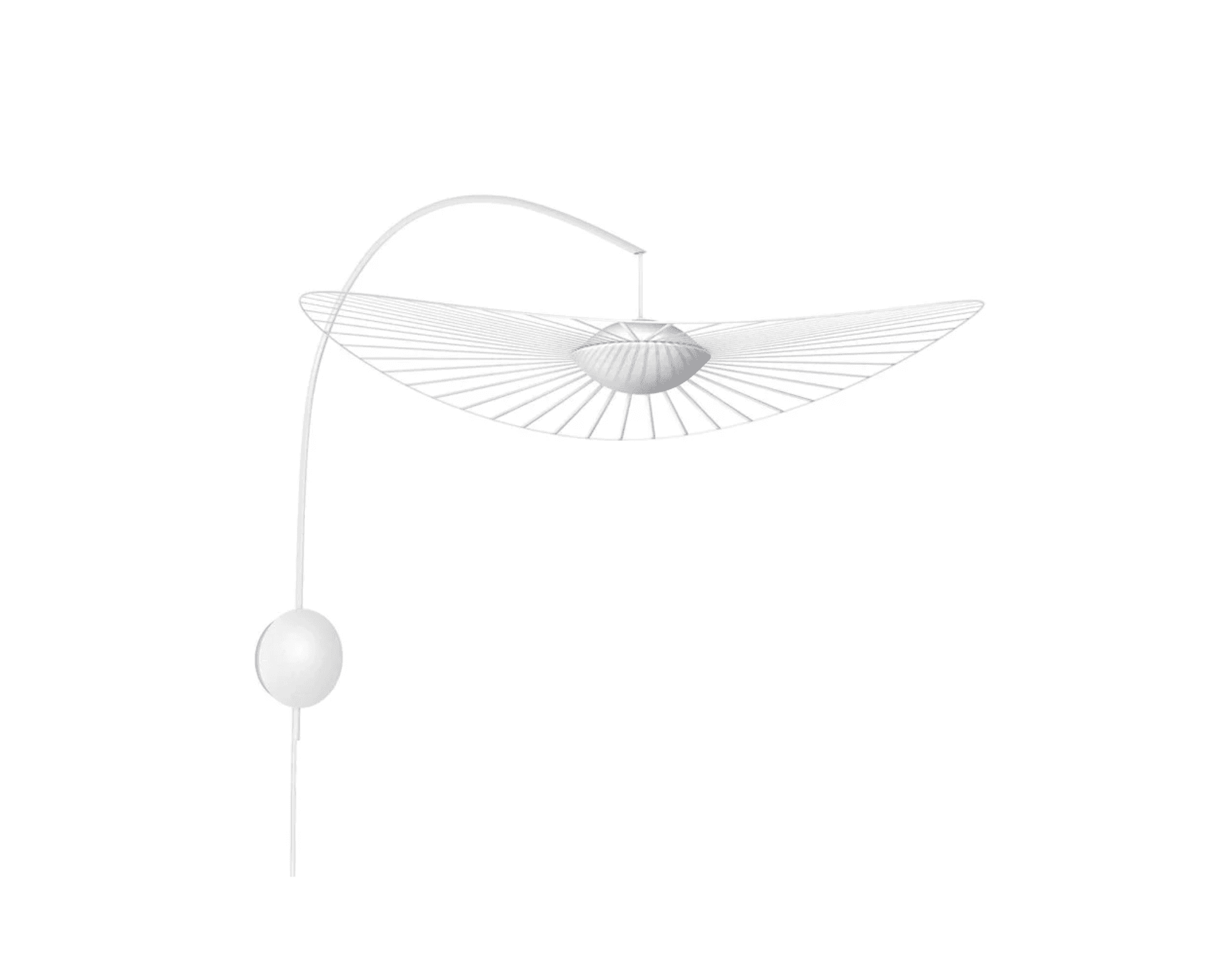 Petite Friture Vertigo Nova vägglampa vit