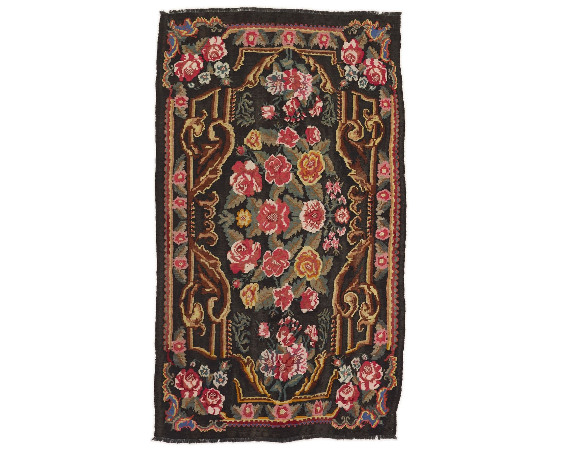 Rose Kelim orientalisk matta 179 x 304 cm