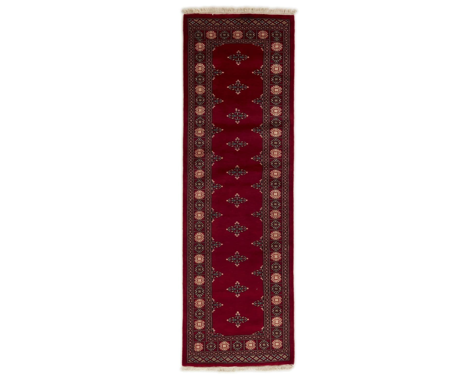 Pakistan handknotted orientalisk matta 79 x 247 cm