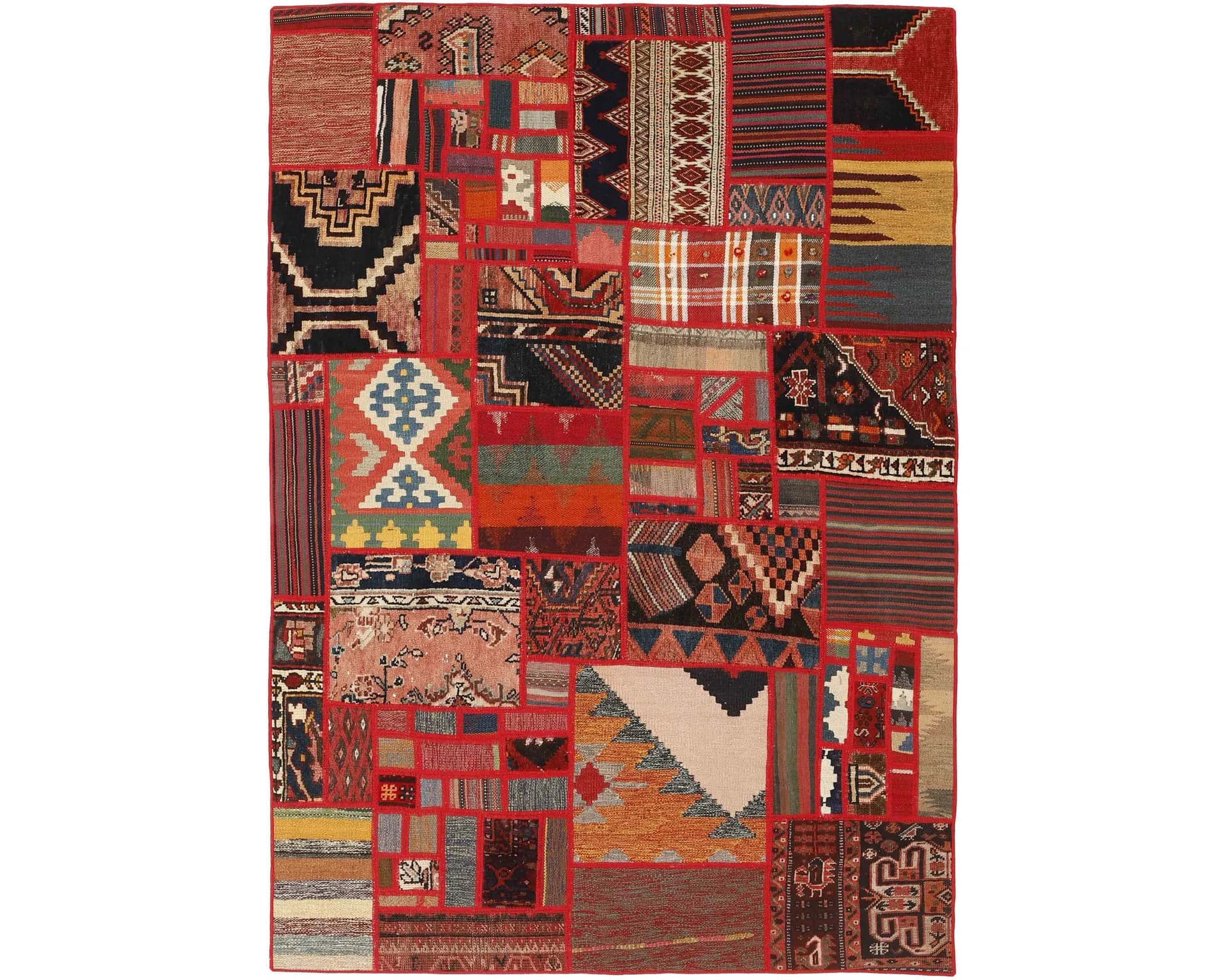 Tekkeh Kelim orientalisk matta 140 x 200 cm