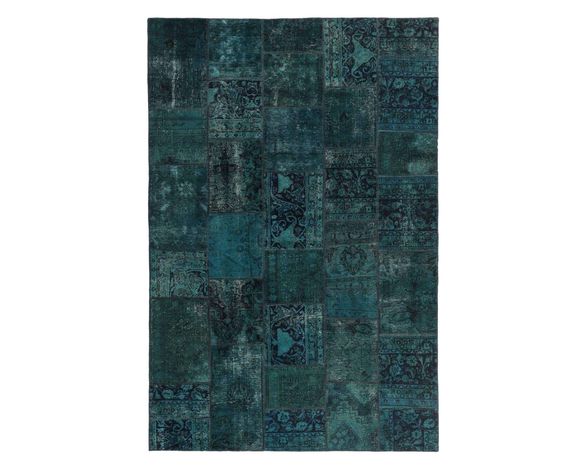 Vintage Patchwork orientalisk matta 205 x 307 cm
