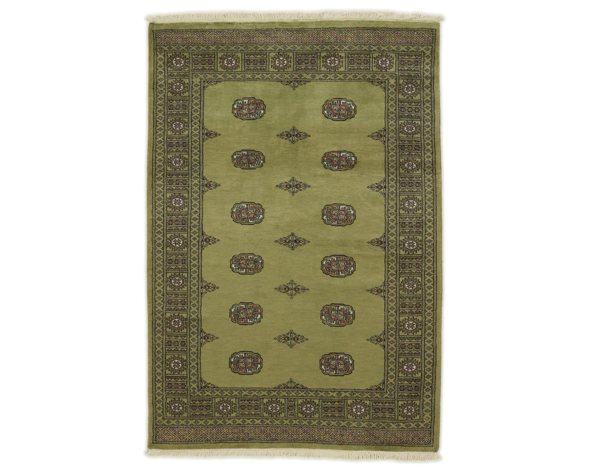 Pakistan handknotted orientalisk matta 140 x 203 cm