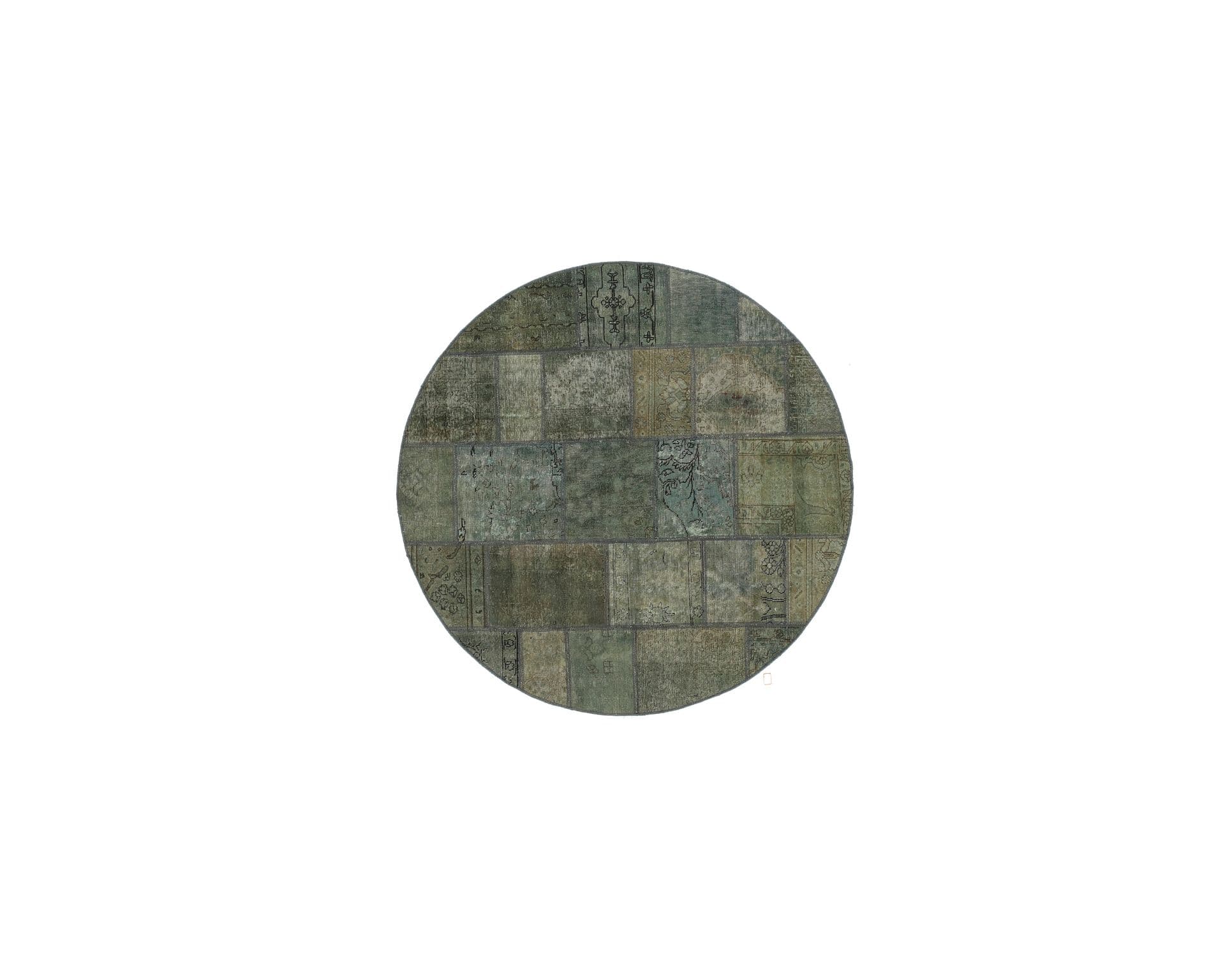 Vintage Patchwork orientalisk matta 200 x 200 cm