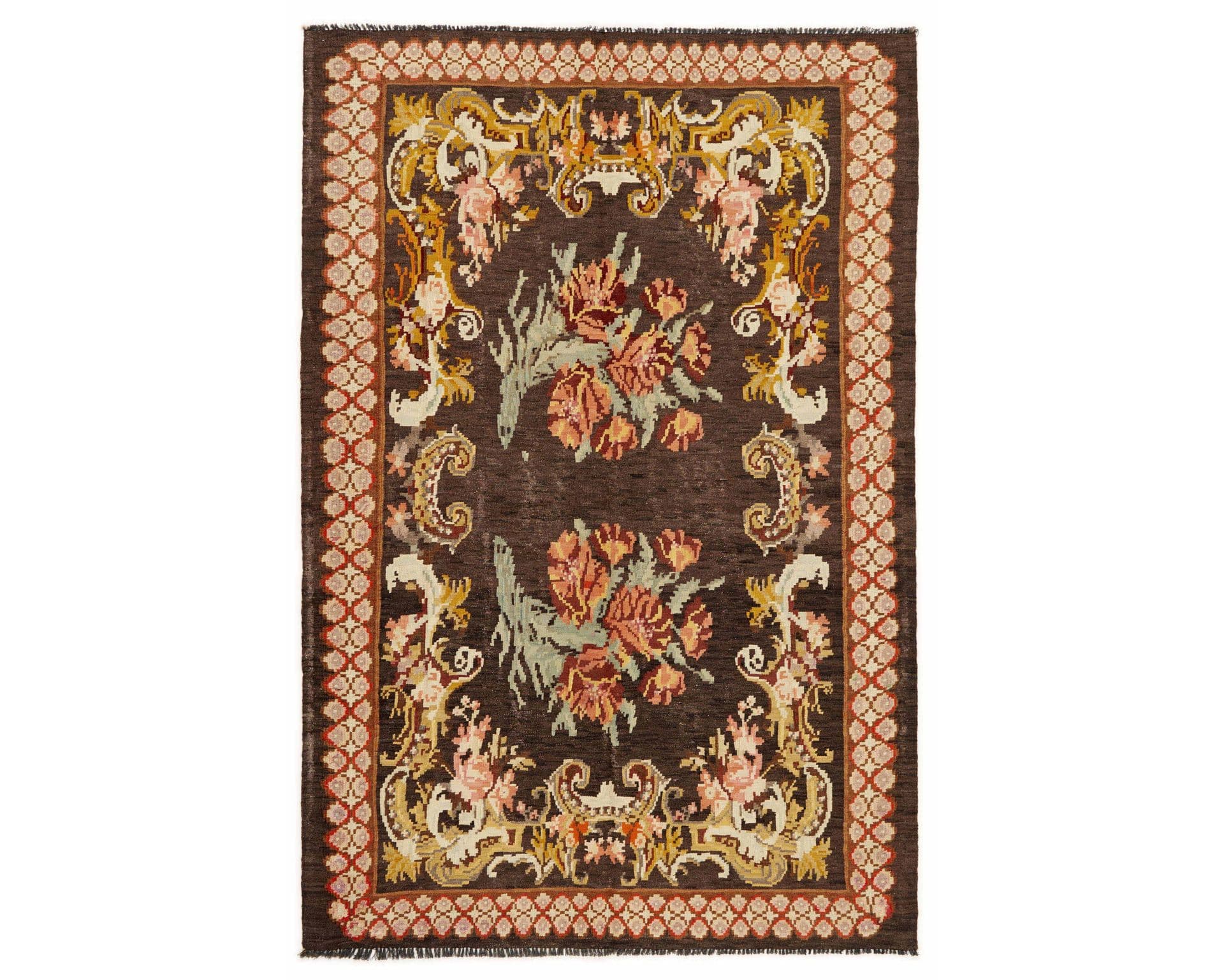 Rose Kelim orientalisk matta 176 x 262 cm