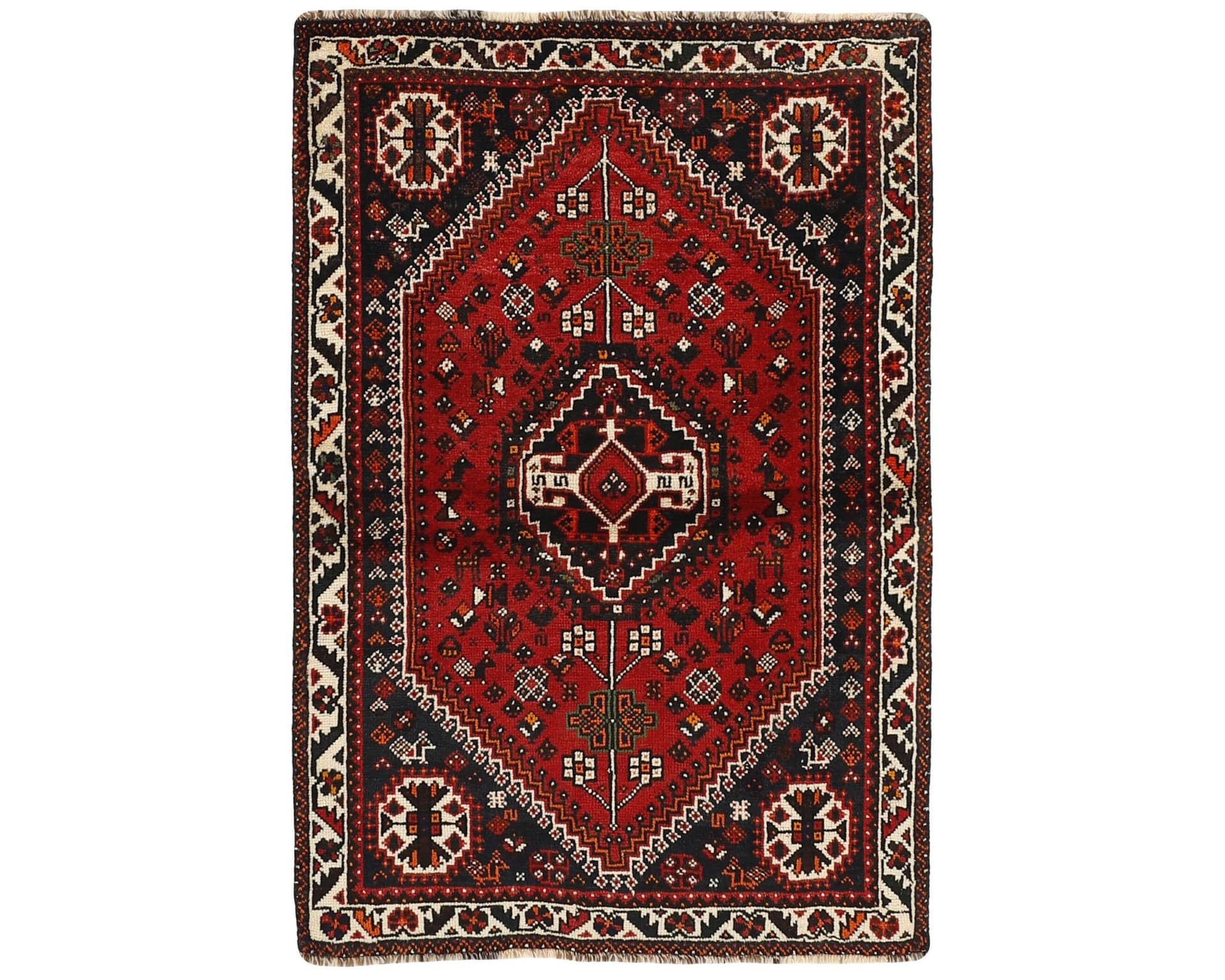 Shiraz orientalisk matta 107 x 162 cm