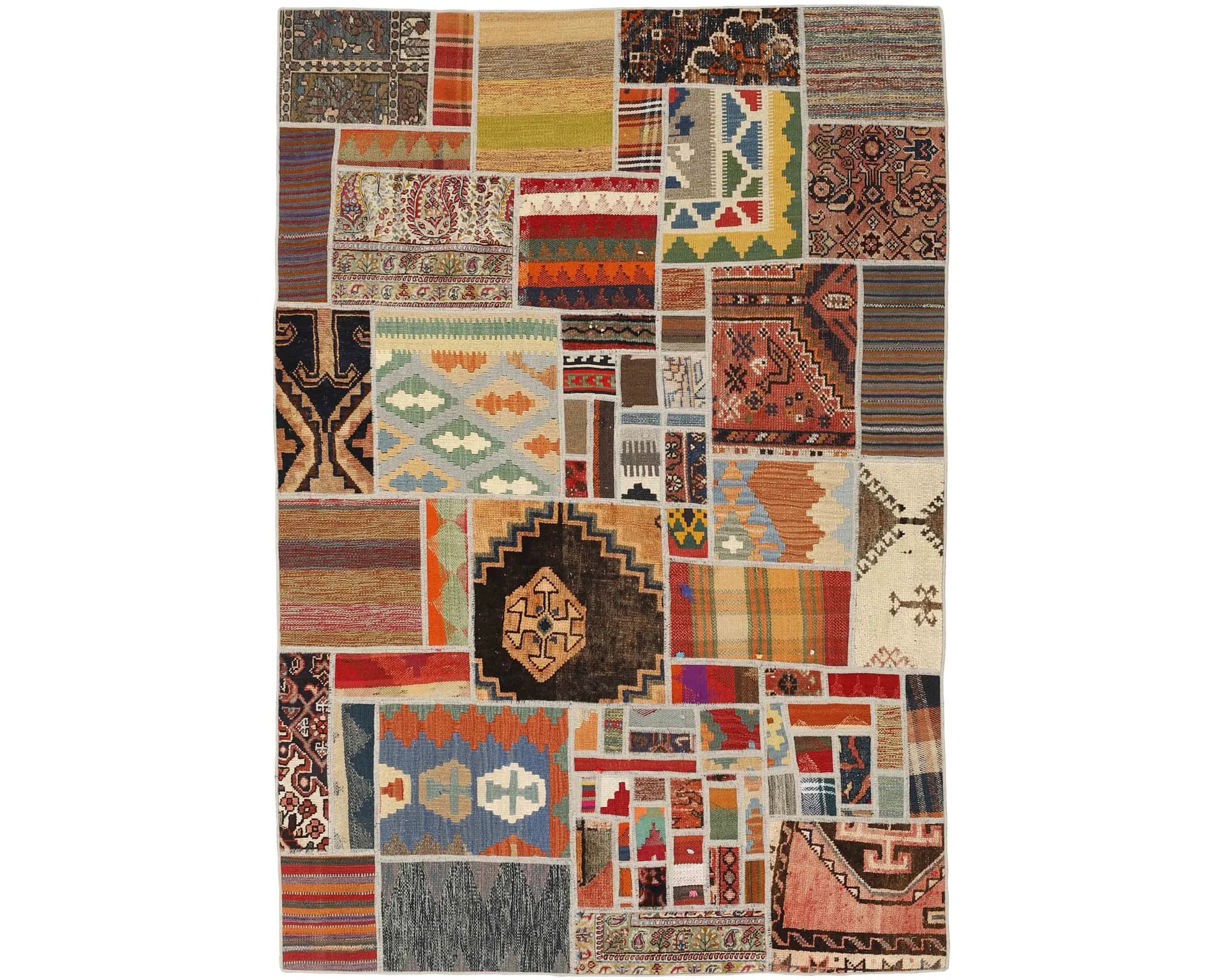 Tekkeh Kelim orientalisk matta 140 x 200 cm