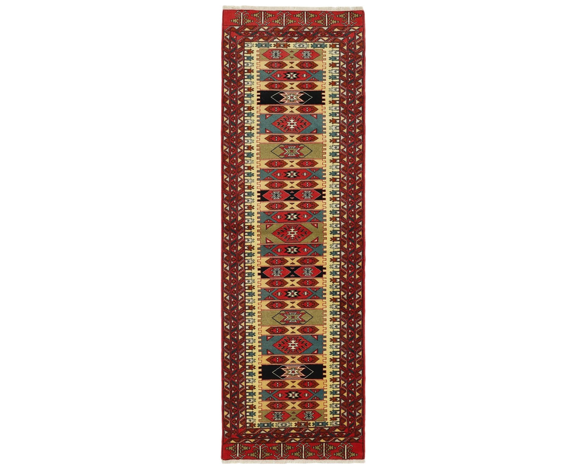 Torkaman Fine orientalisk matta 89 x 292 cm