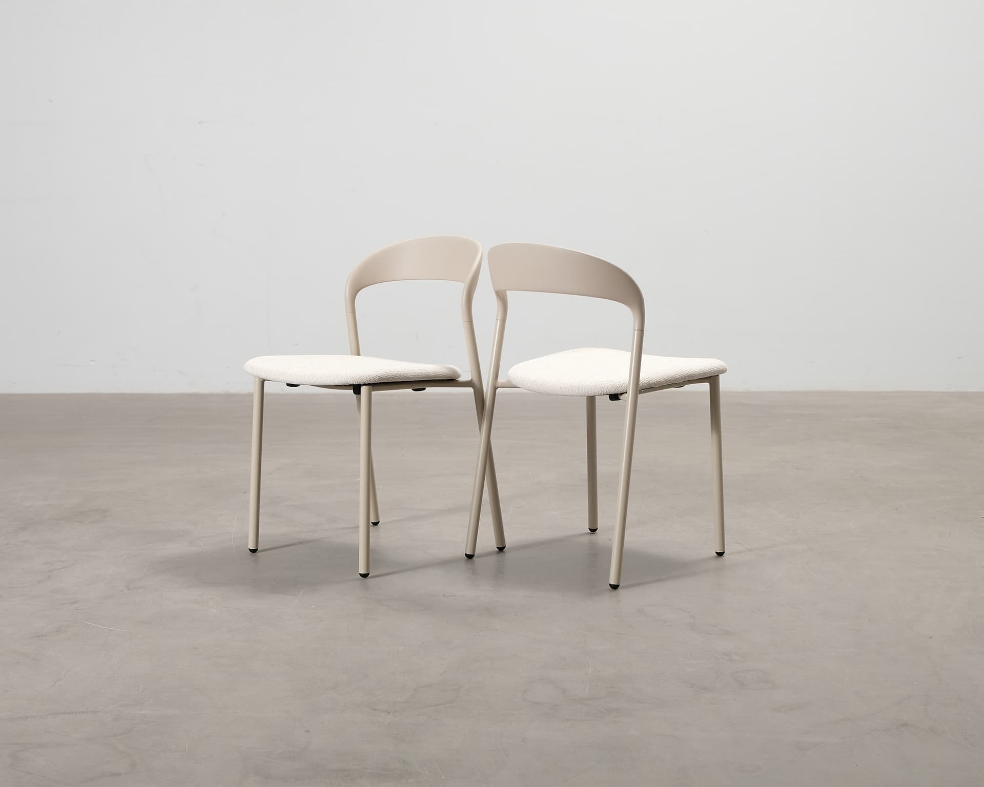 Micadoni Mia matstol beige, set om 2
