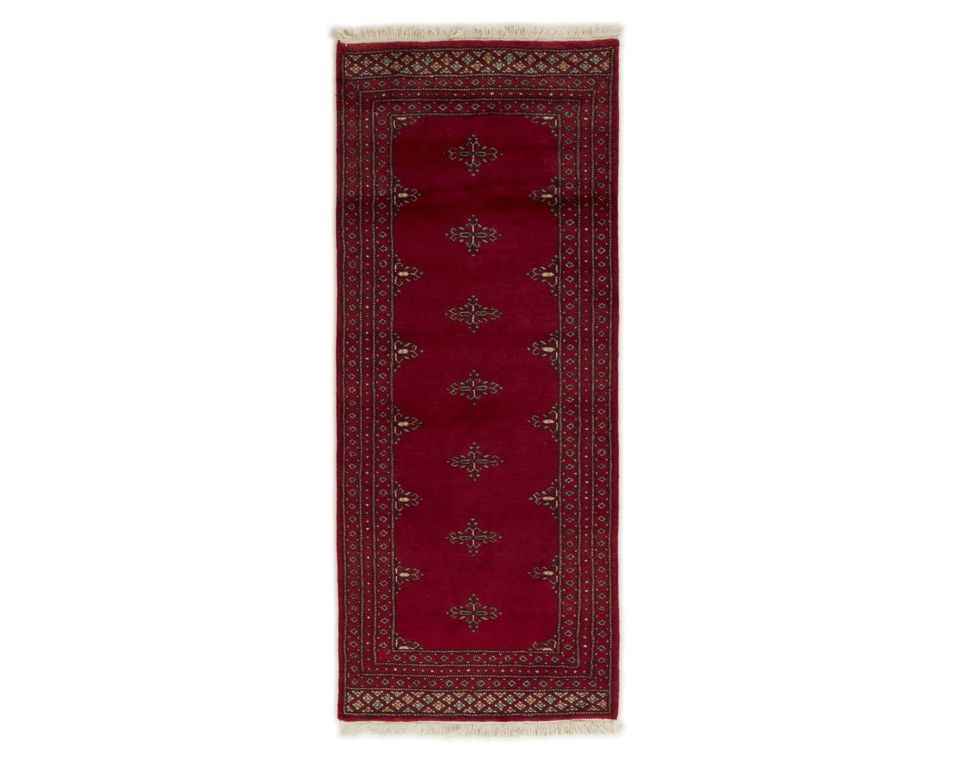 Pakistan handknotted orientalisk matta 80 x 194 cm