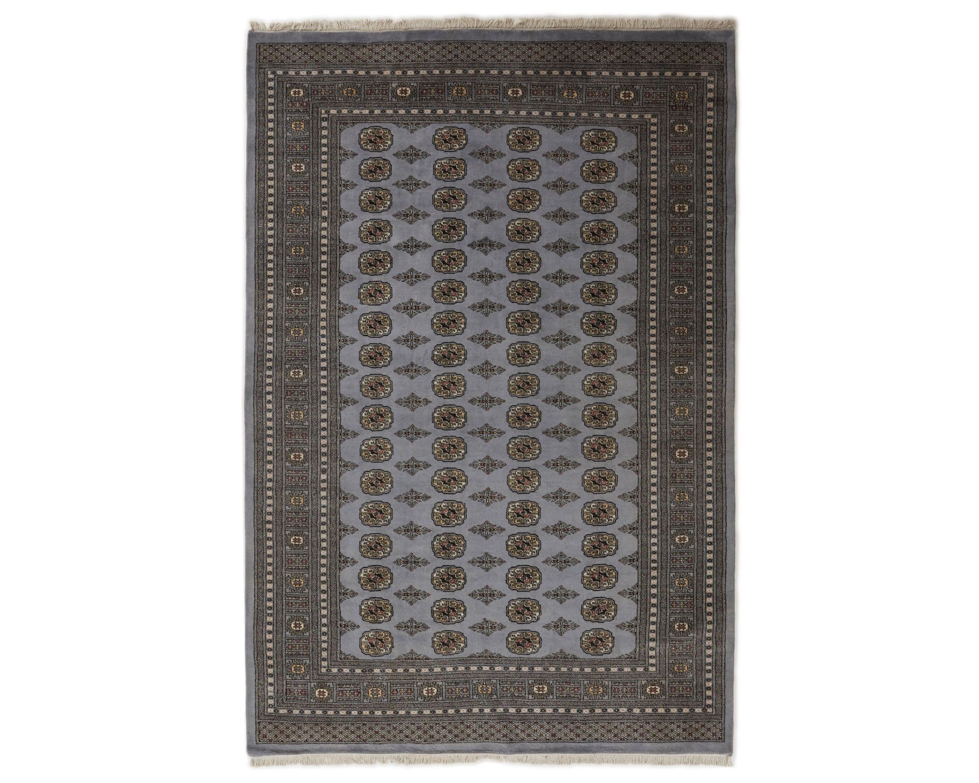 Pakistan handknotted orientalisk matta 203 x 303 cm
