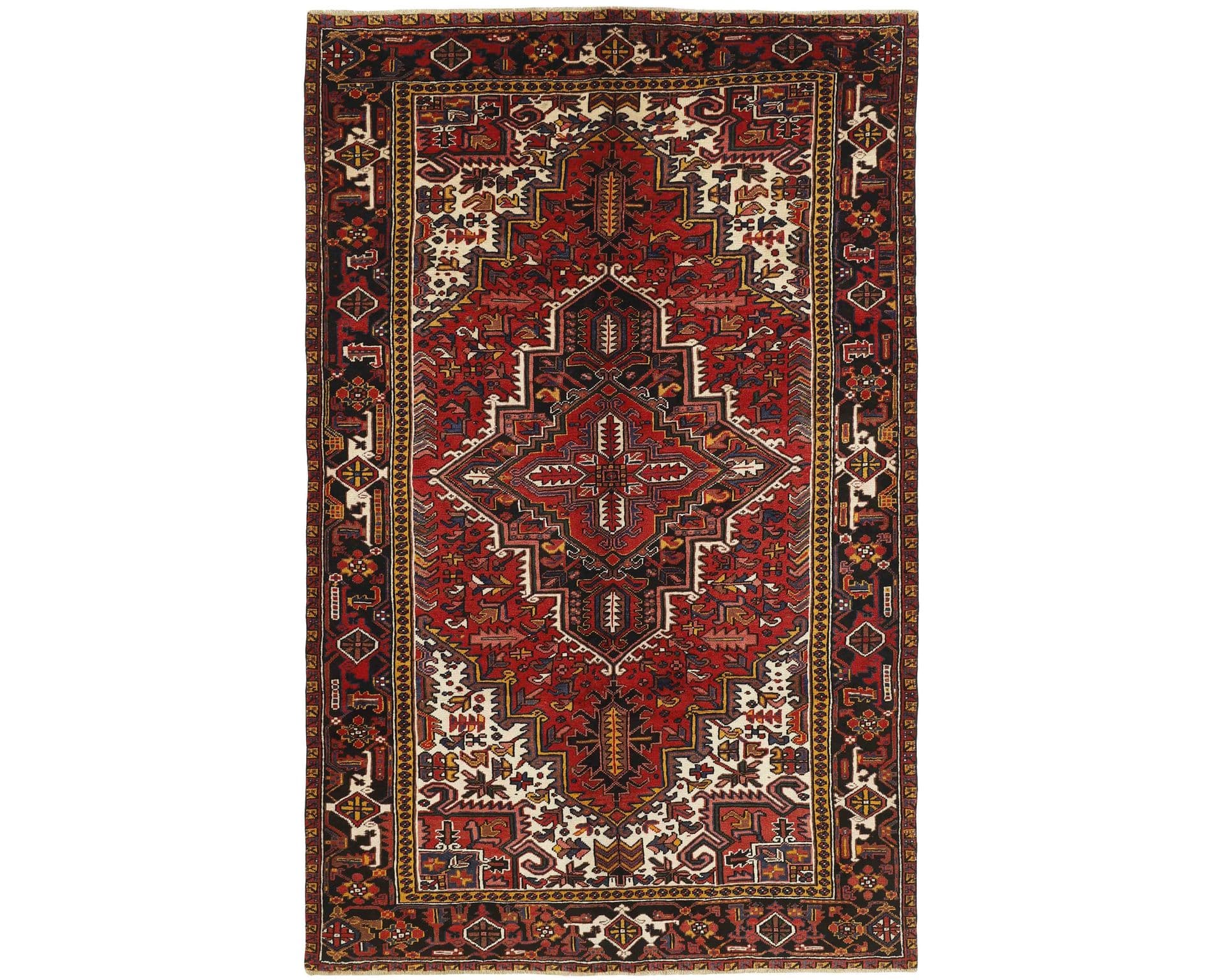 Heriz orientalisk matta 198 x 314 cm