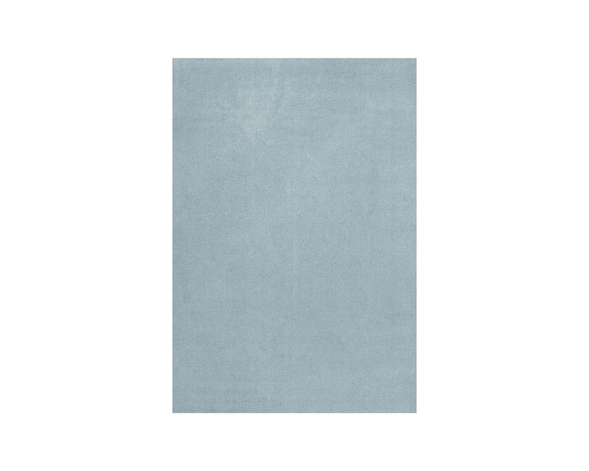 Layered Classic Solid Wool ullmatta 200 x 300 cm Blue Clair