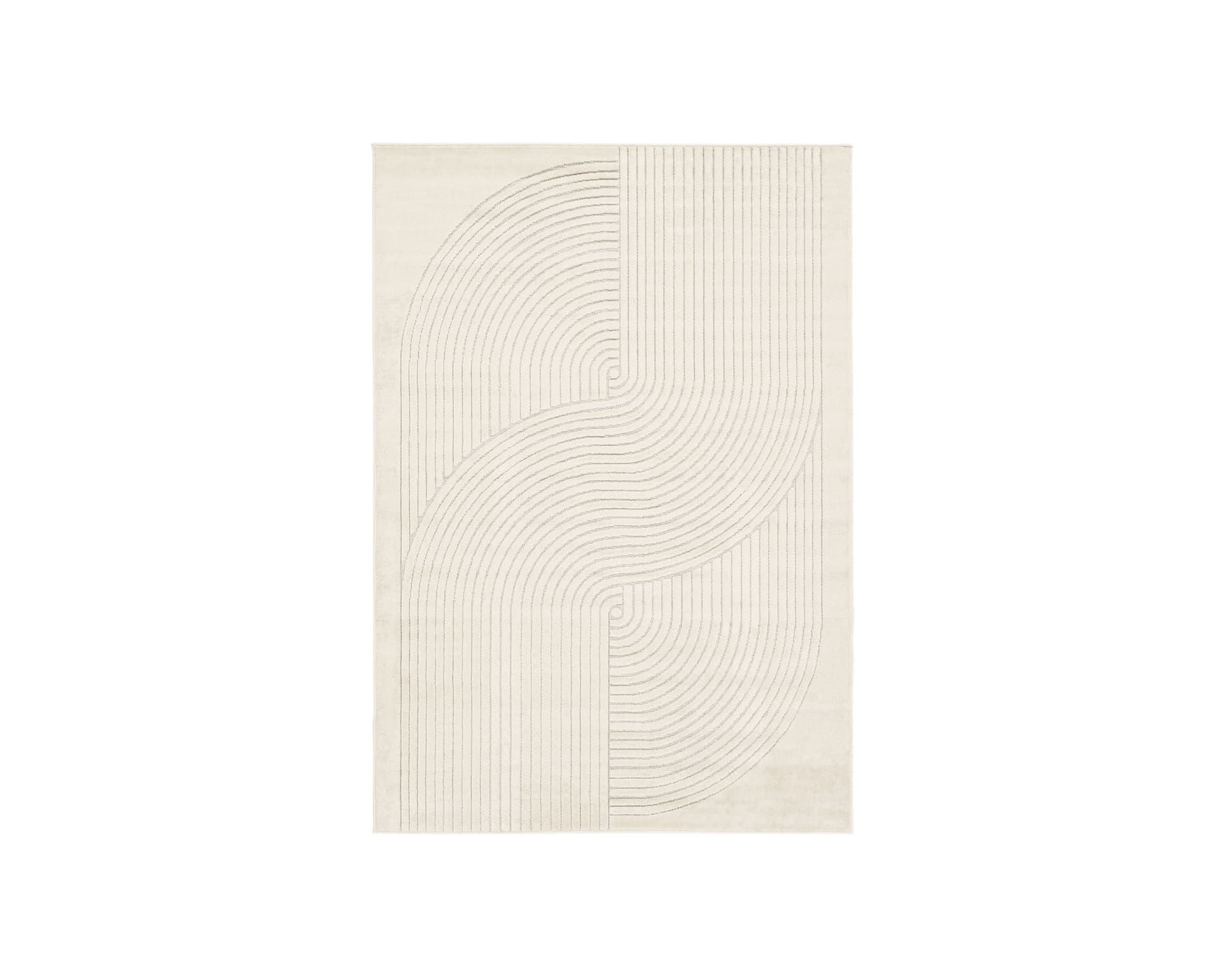 Rugvista Crizia matta 160 x 230 cm vit