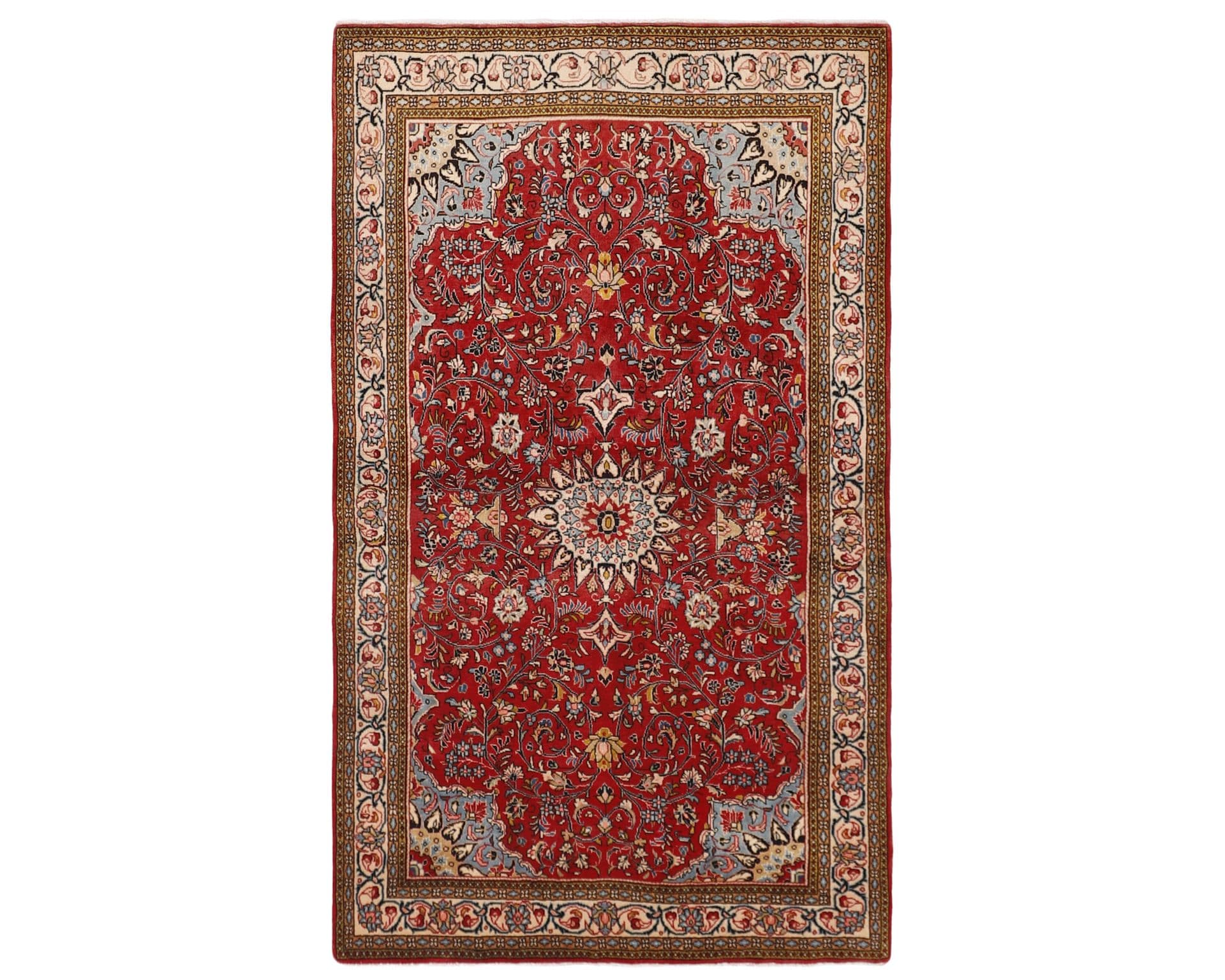 Sarough Sherkat orientalisk matta 127 x 225 cm