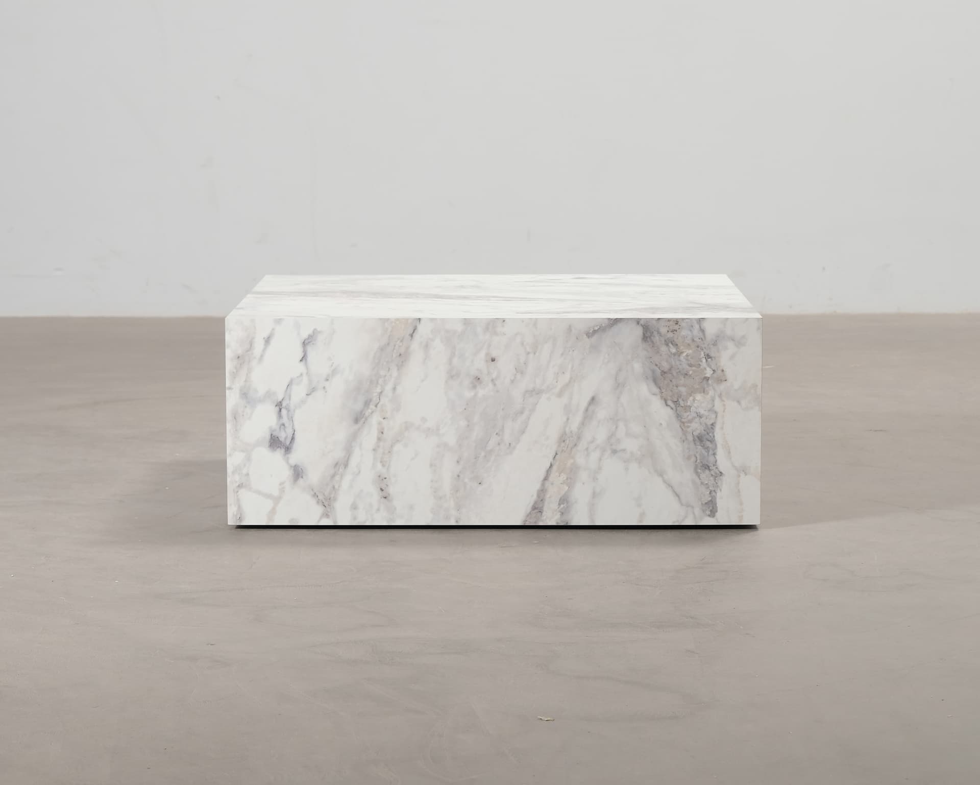Rambabu soffbord 90 x 90 cm vit