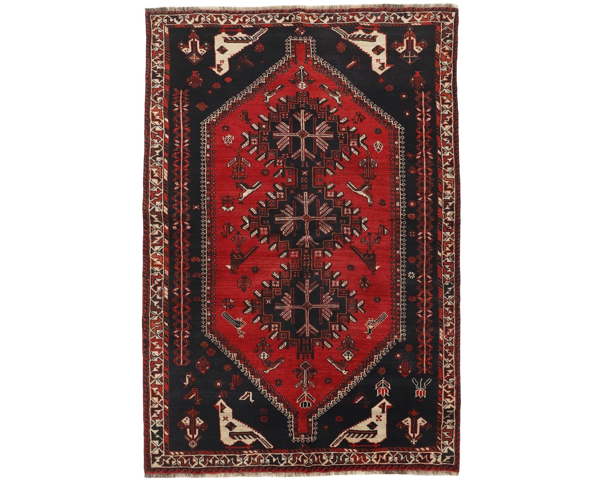Shiraz orientalisk matta 168 x 245 cm