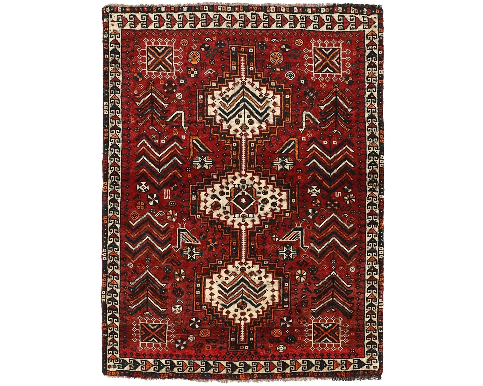 Shiraz orientalisk matta 124 x 169 cm