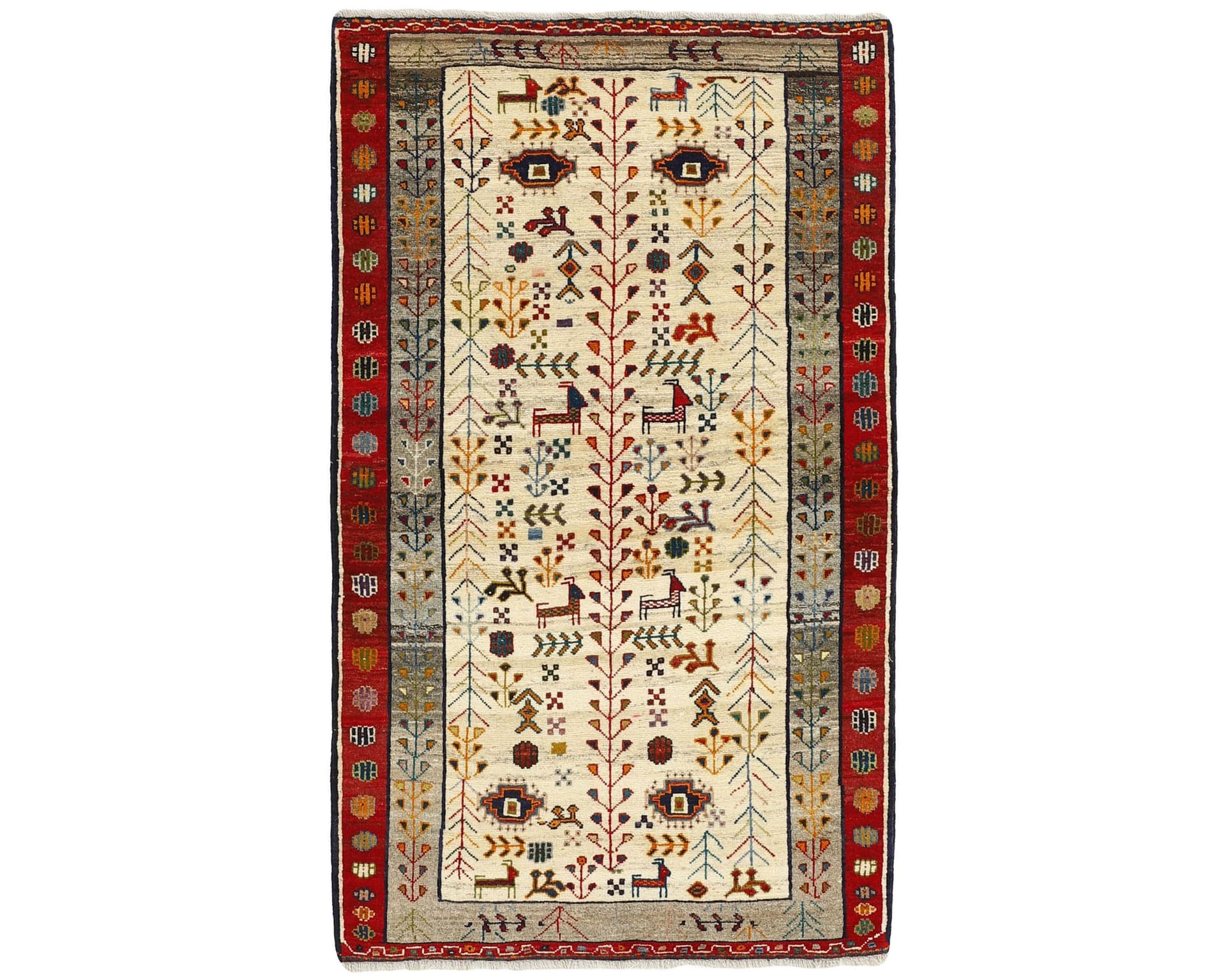 Kashghai orientalisk matta 105 x 178 cm
