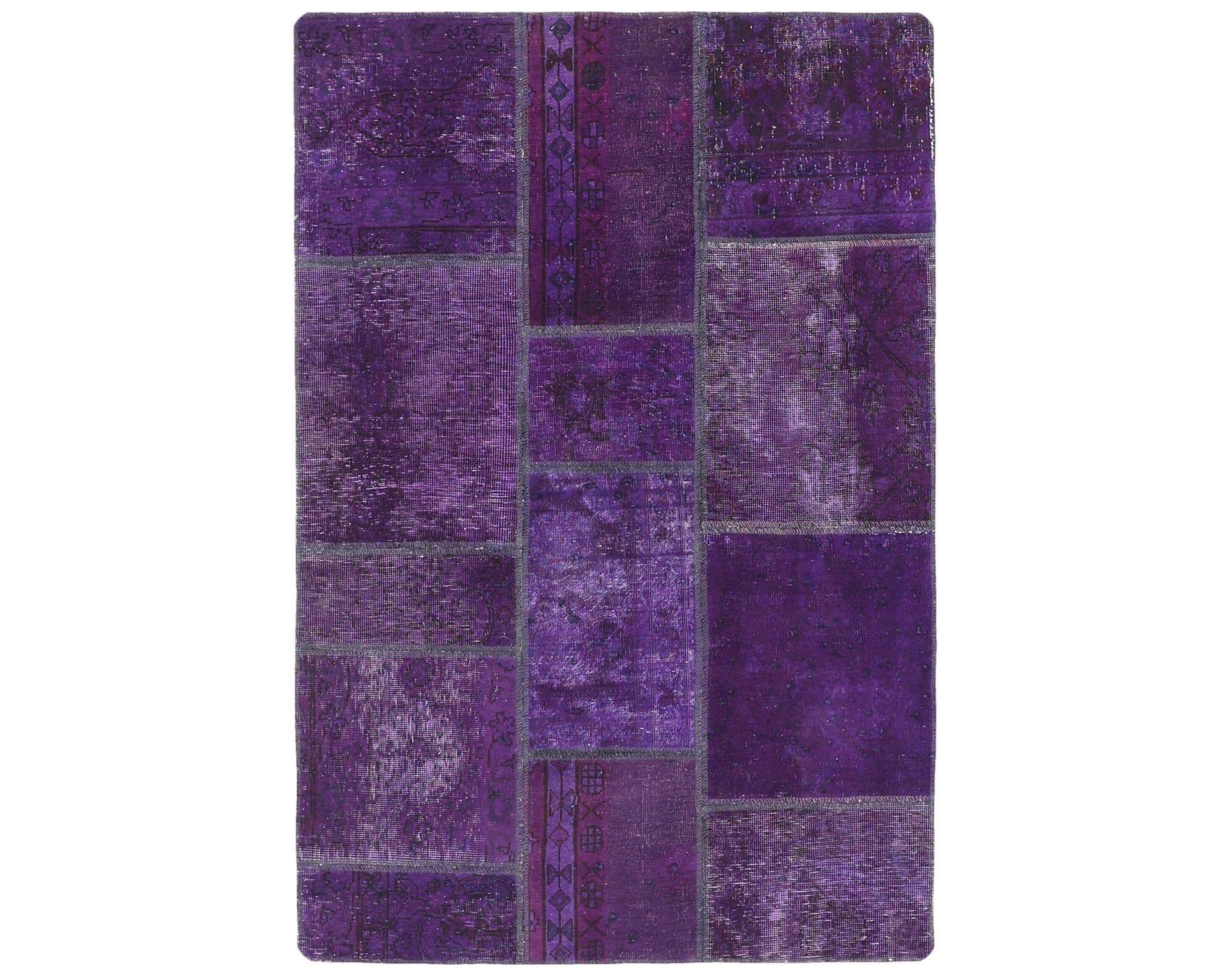 Vintage Patchwork orientalisk matta 104 x 156 cm