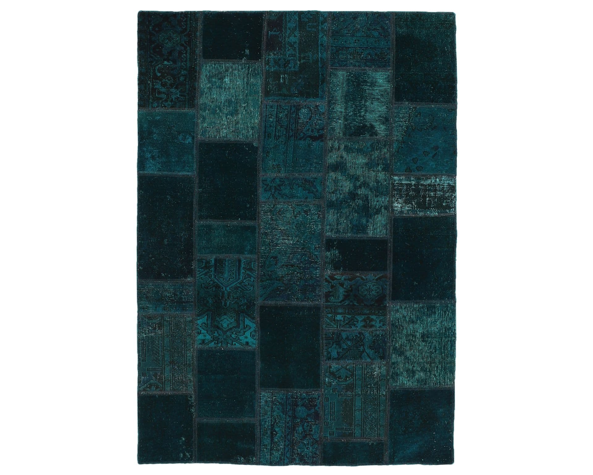 Vintage Patchwork orientalisk matta 143 x 203 cm