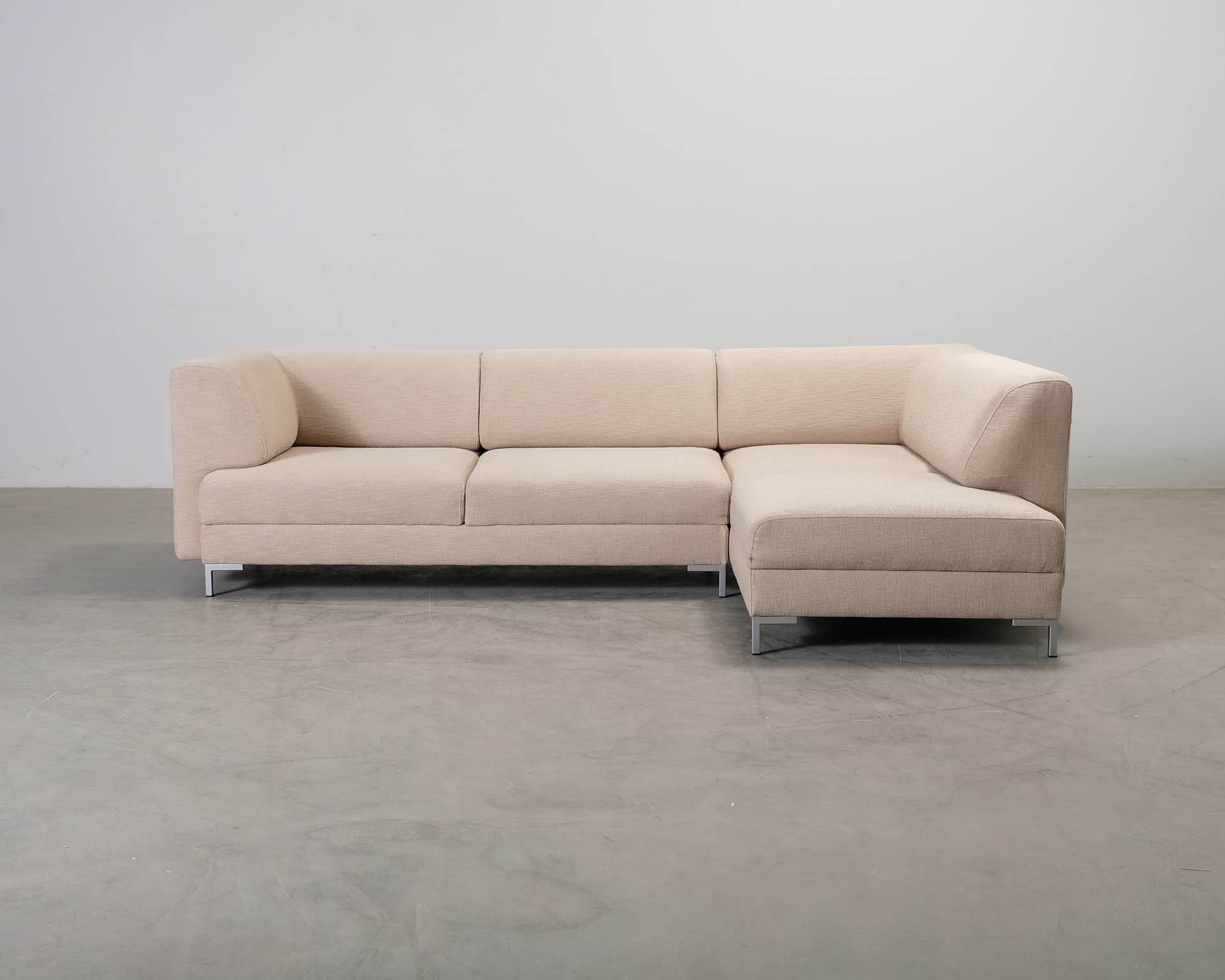 Interface 4-sits hörnsoffa beige