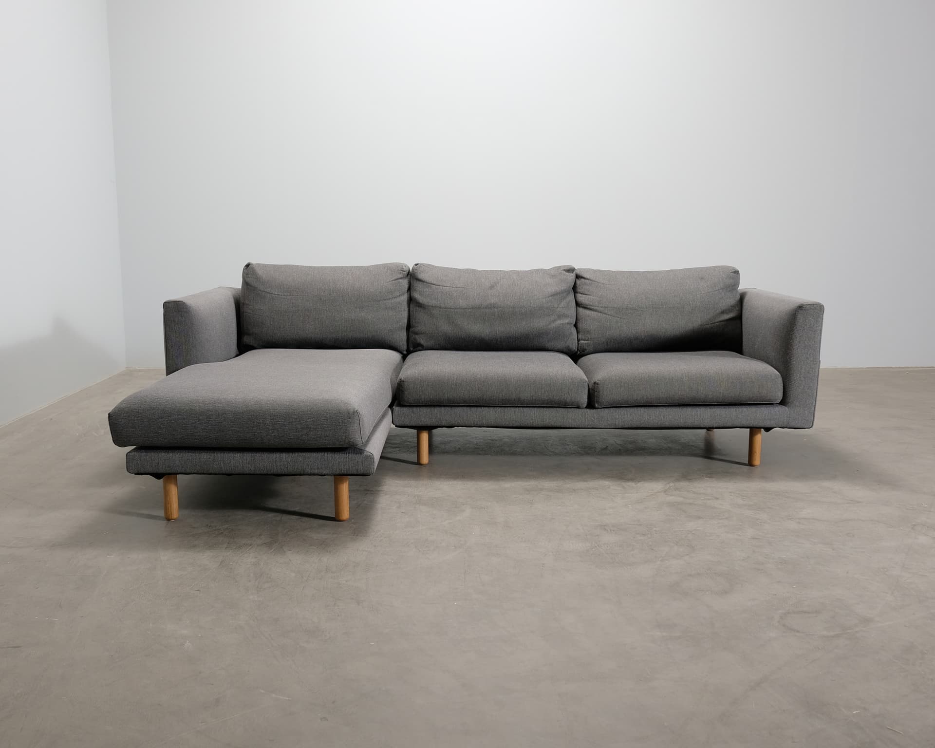Hakola Cosy Pocket 4-sits divansoffa grå