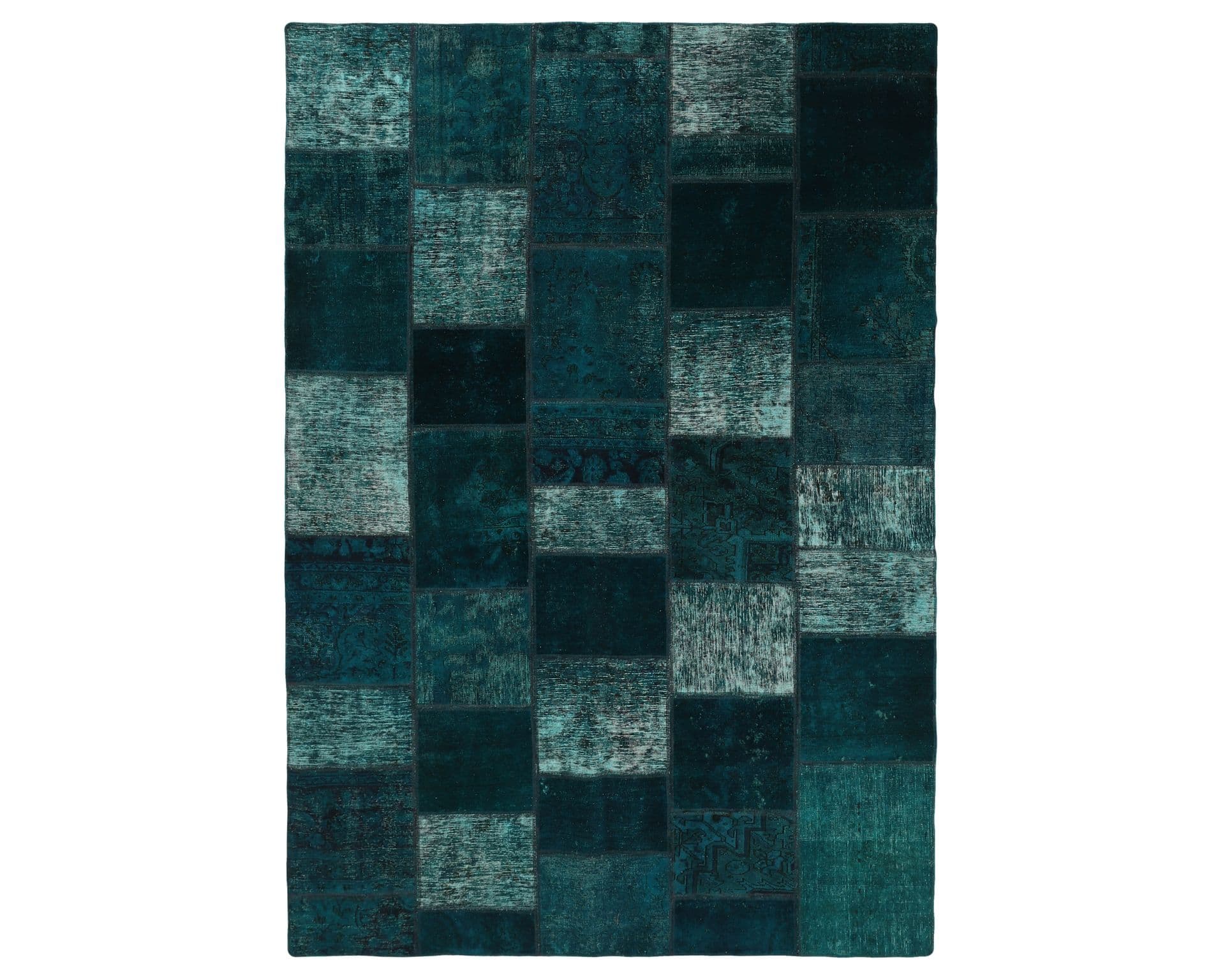 Vintage Patchwork orientalisk matta 210 x 305 cm