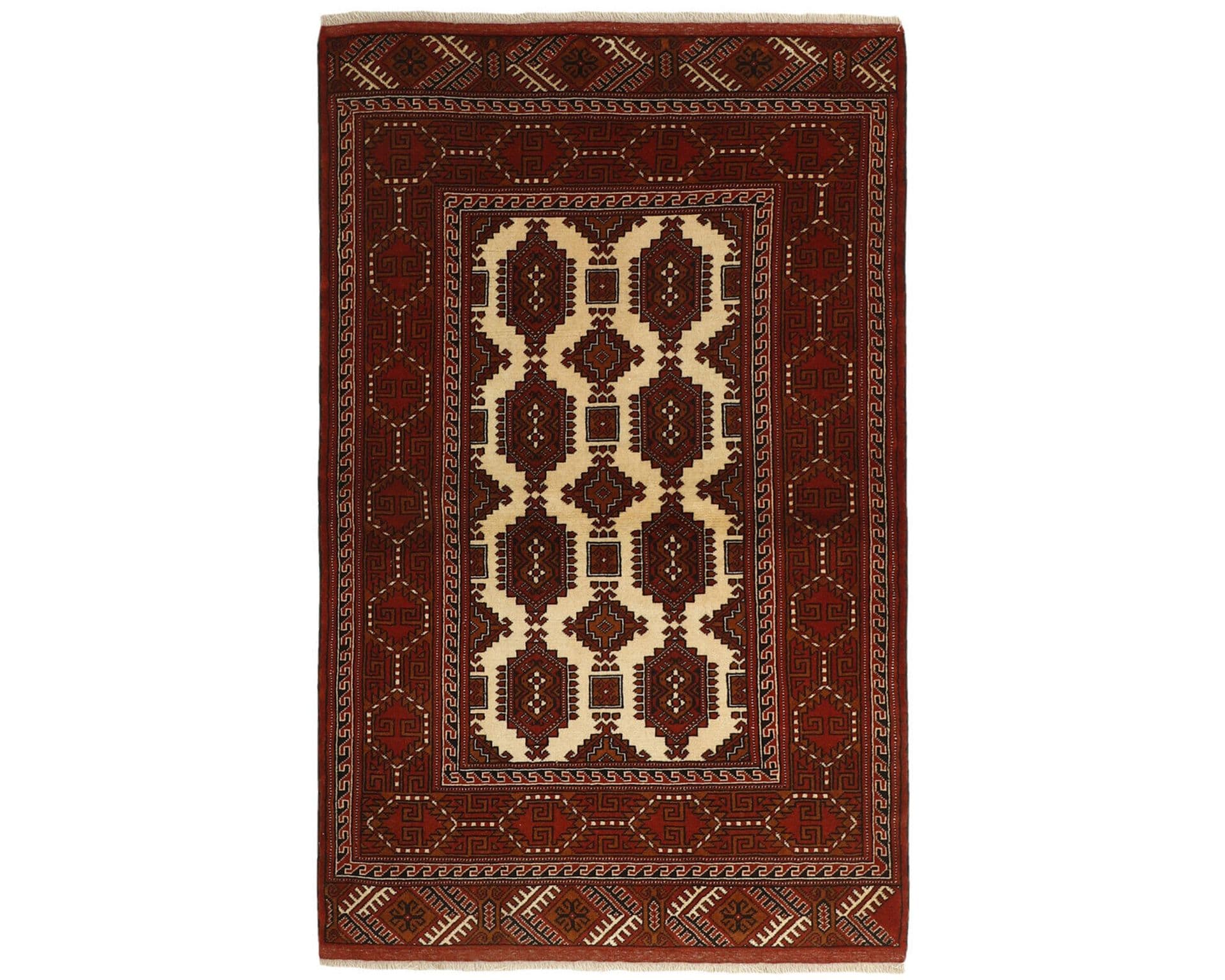 Torkaman Fine orientalisk matta 106 x 165 cm