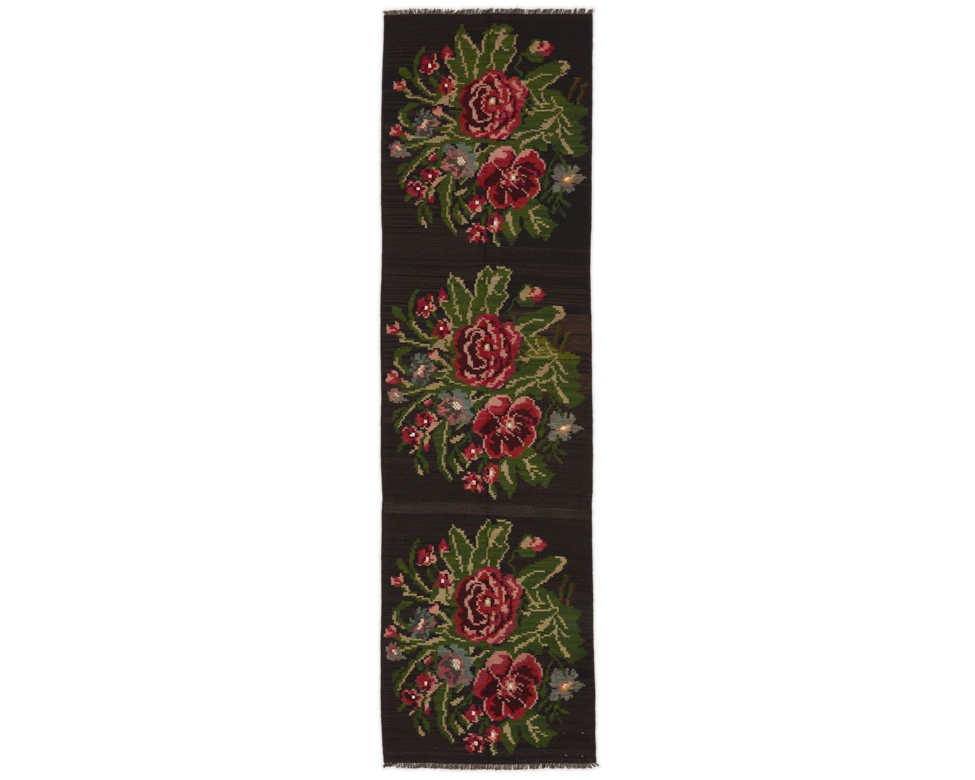 Rose Kelim orientalisk matta 99 x 350 cm