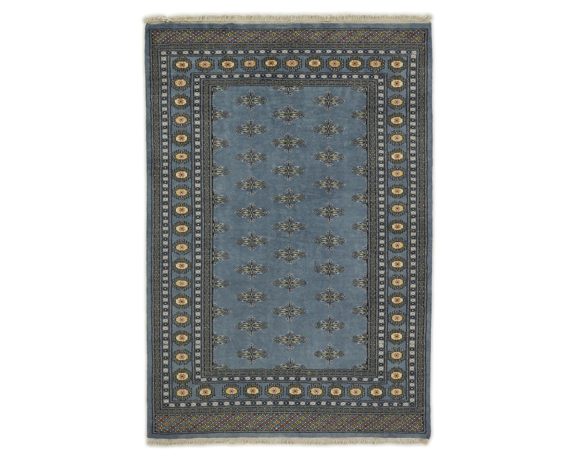 Pakistan handknotted orientalisk matta 139 x 201 cm