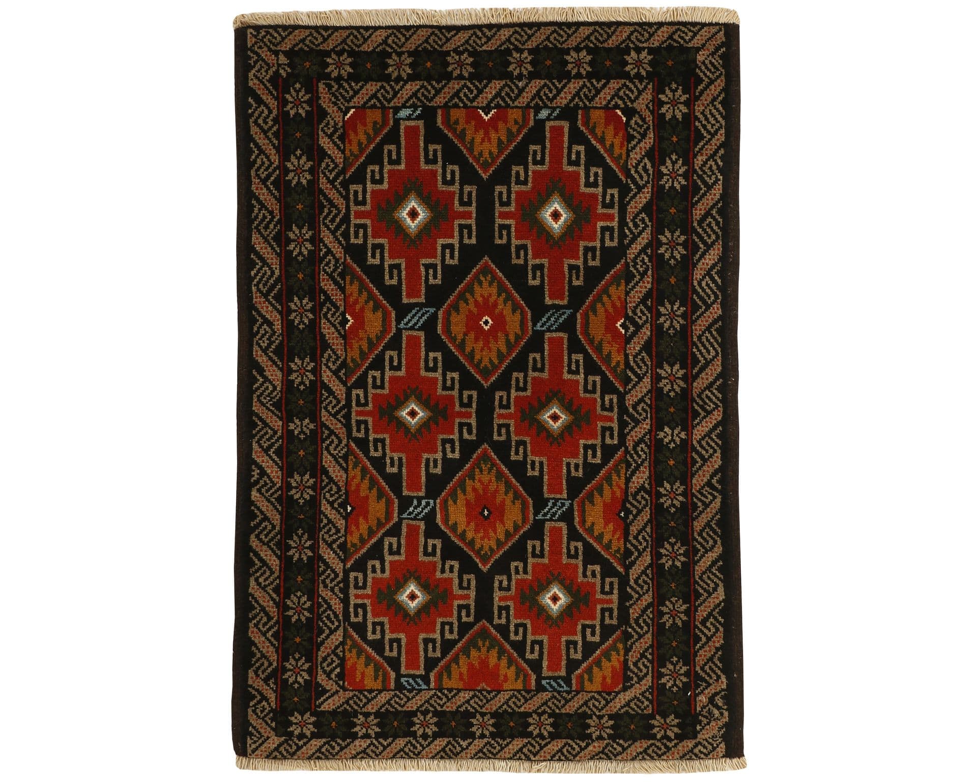 Balutch orientalisk matta 88 x 127 cm