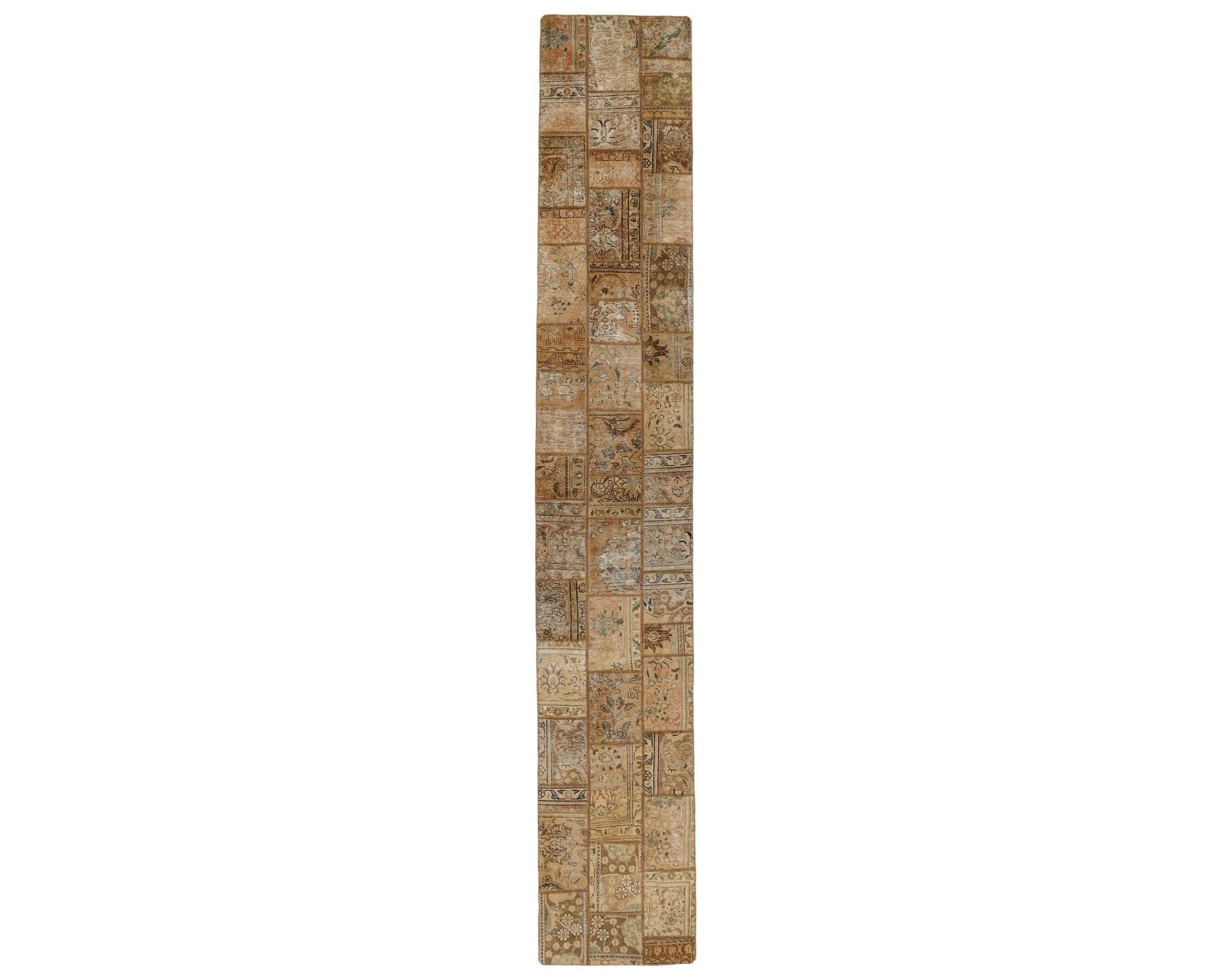 Vintage Patchwork orientalisk matta 81 x 500 cm
