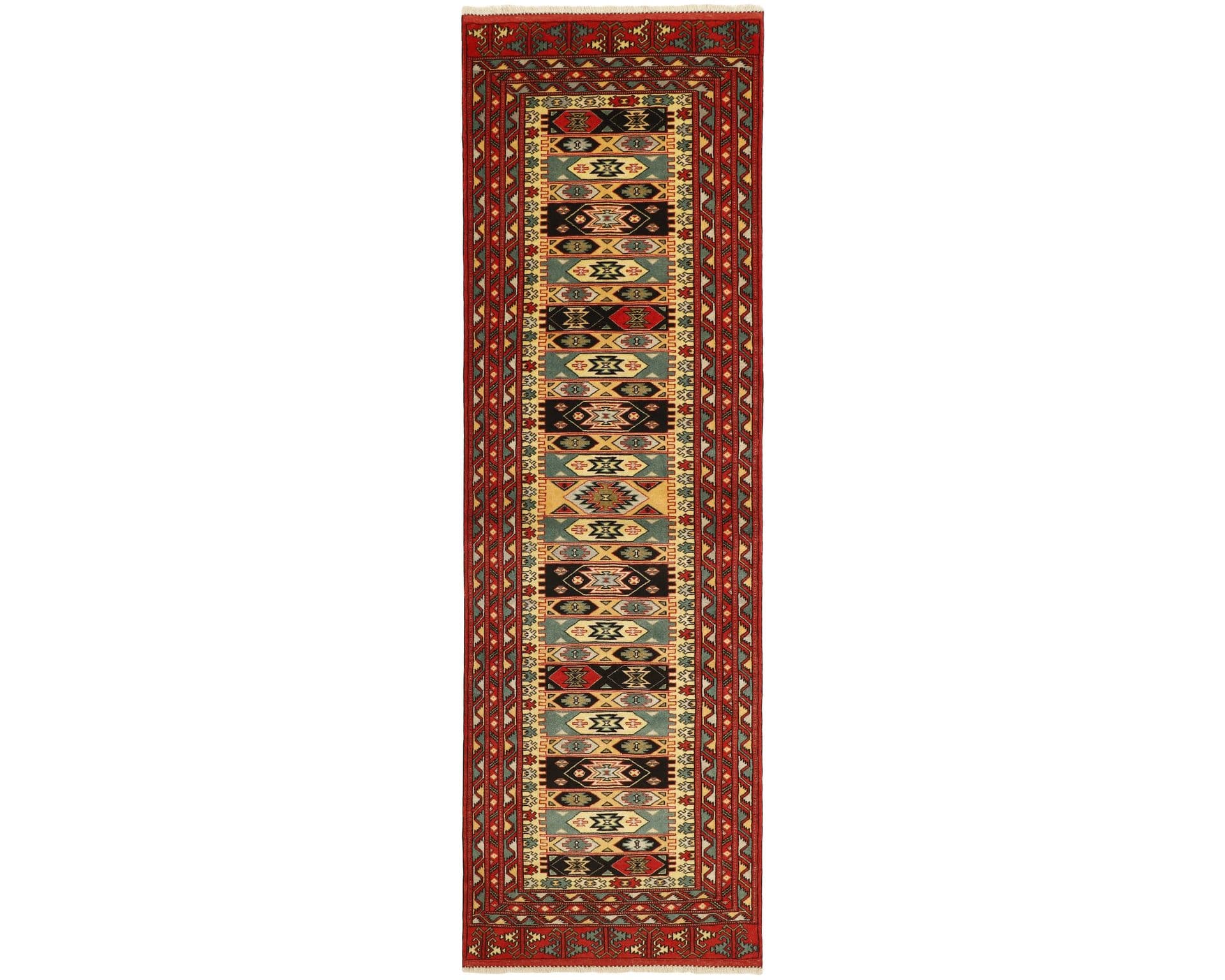 Torkaman Fine orientalisk matta 86 x 296 cm