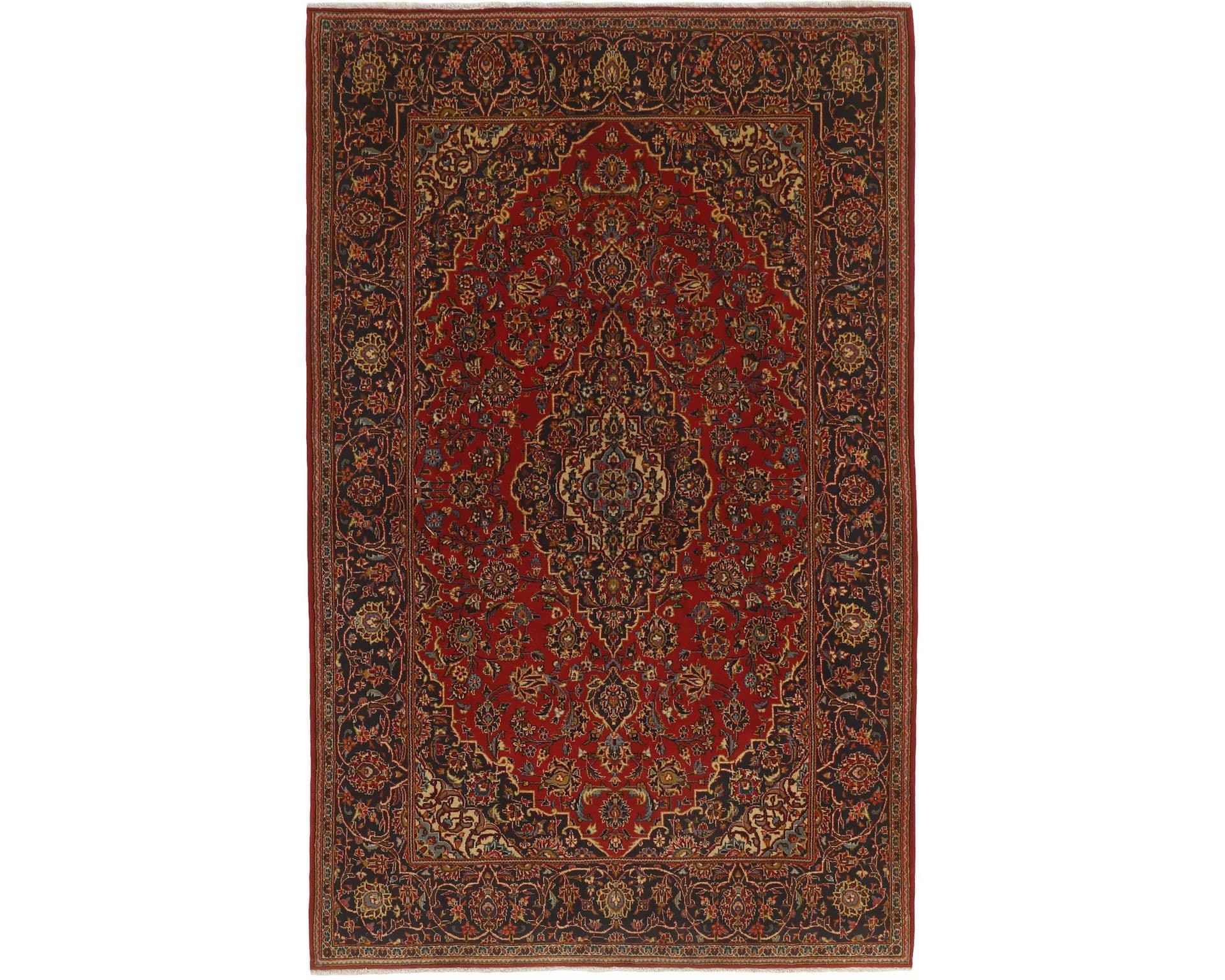 Keshan orientalisk matta 141 x 226 cm
