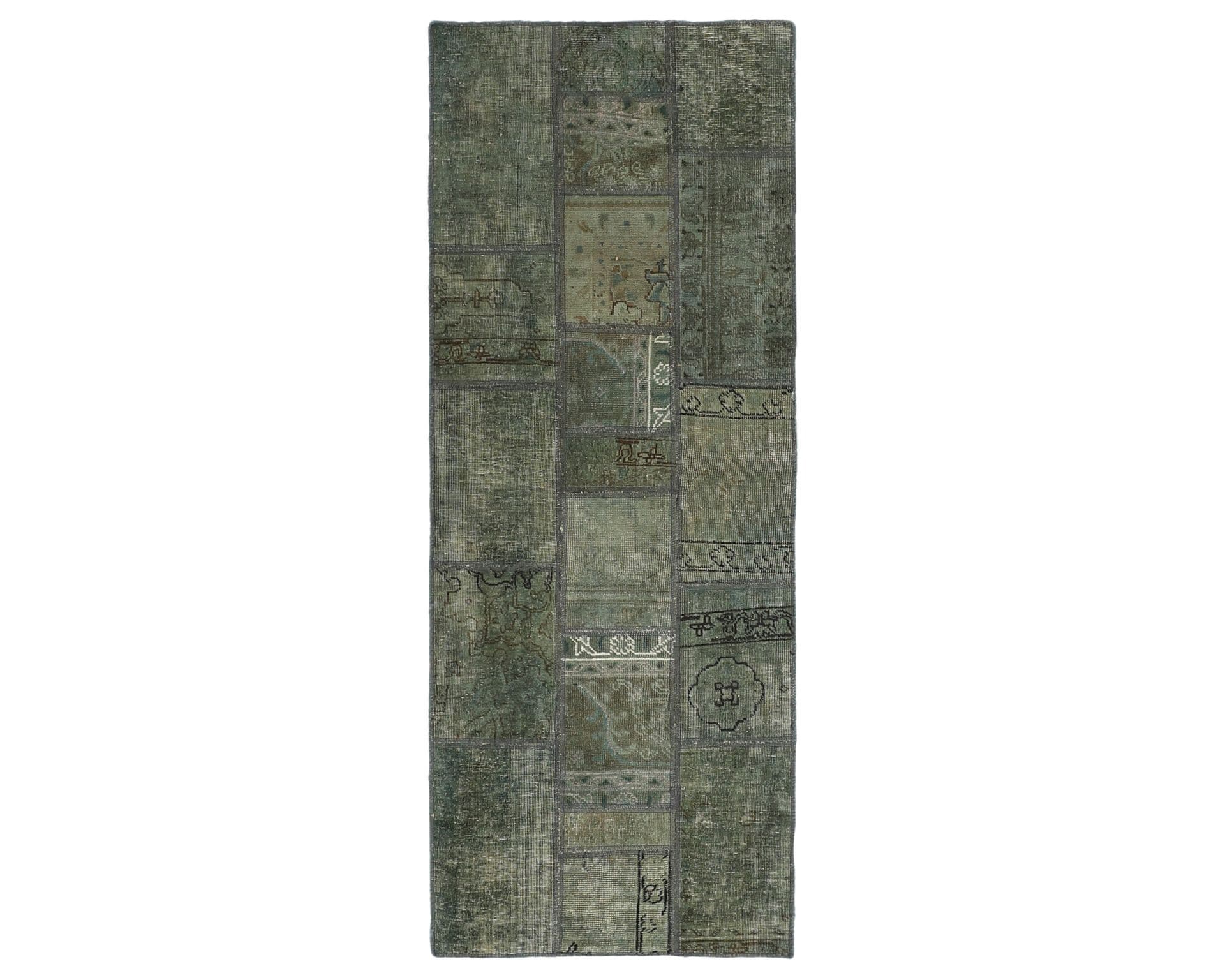 Vintage Patchwork orientalisk matta 78 x 200 cm