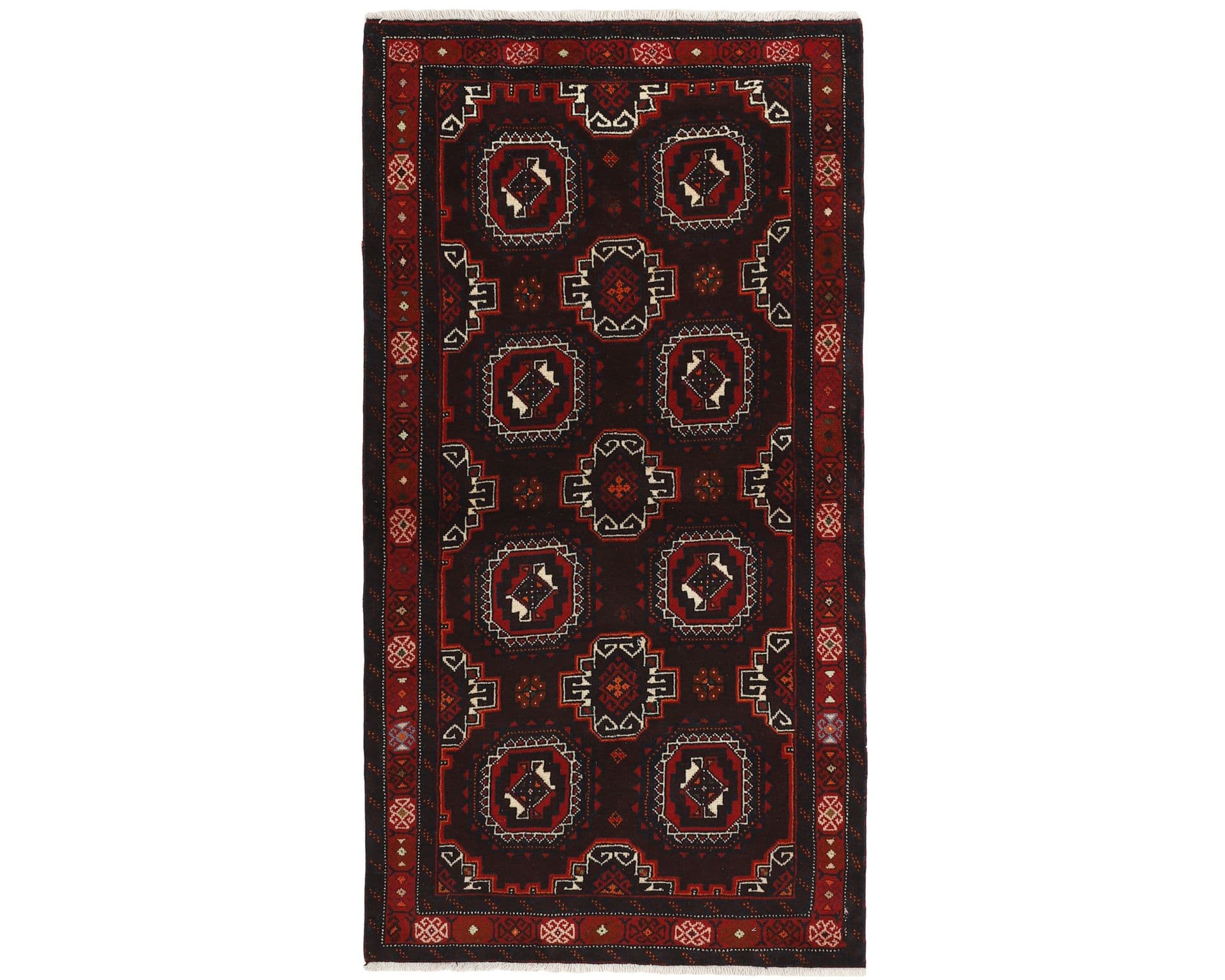 Balutch orientalisk matta 101 x 193 cm