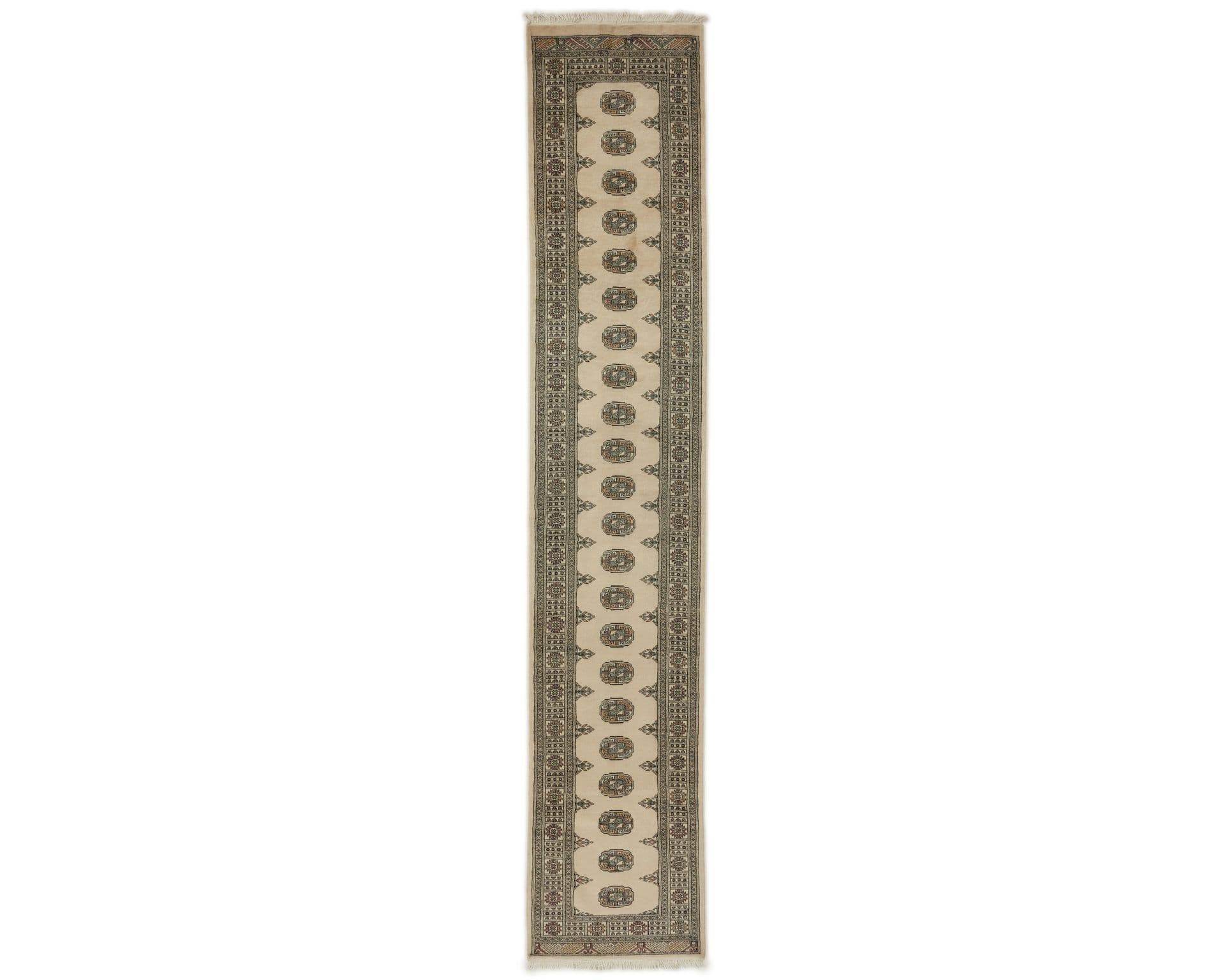 Pakistan handknotted orientalisk matta 78 x 415 cm