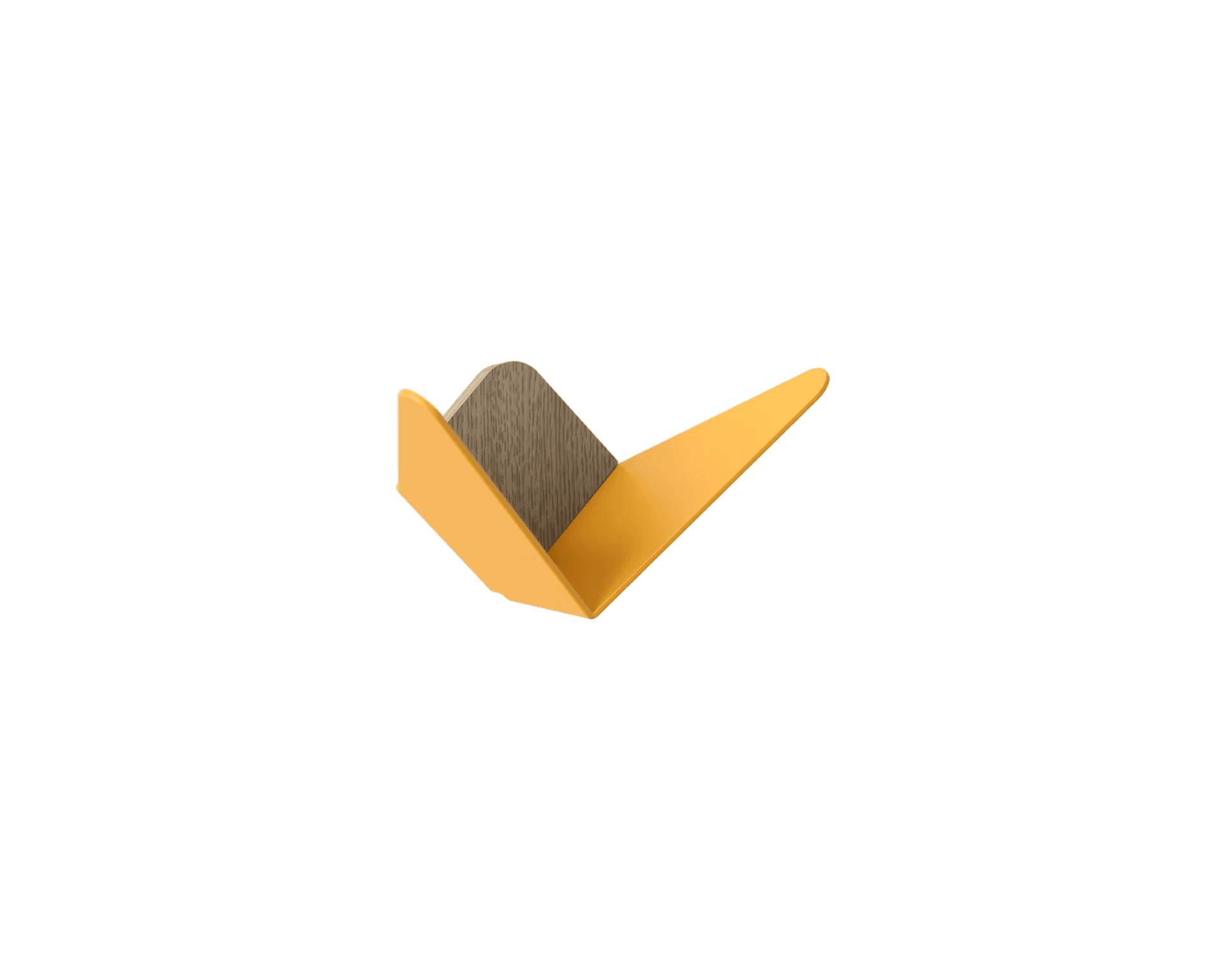 Umage Butterflies Medium väggkrok Saffron Yellow