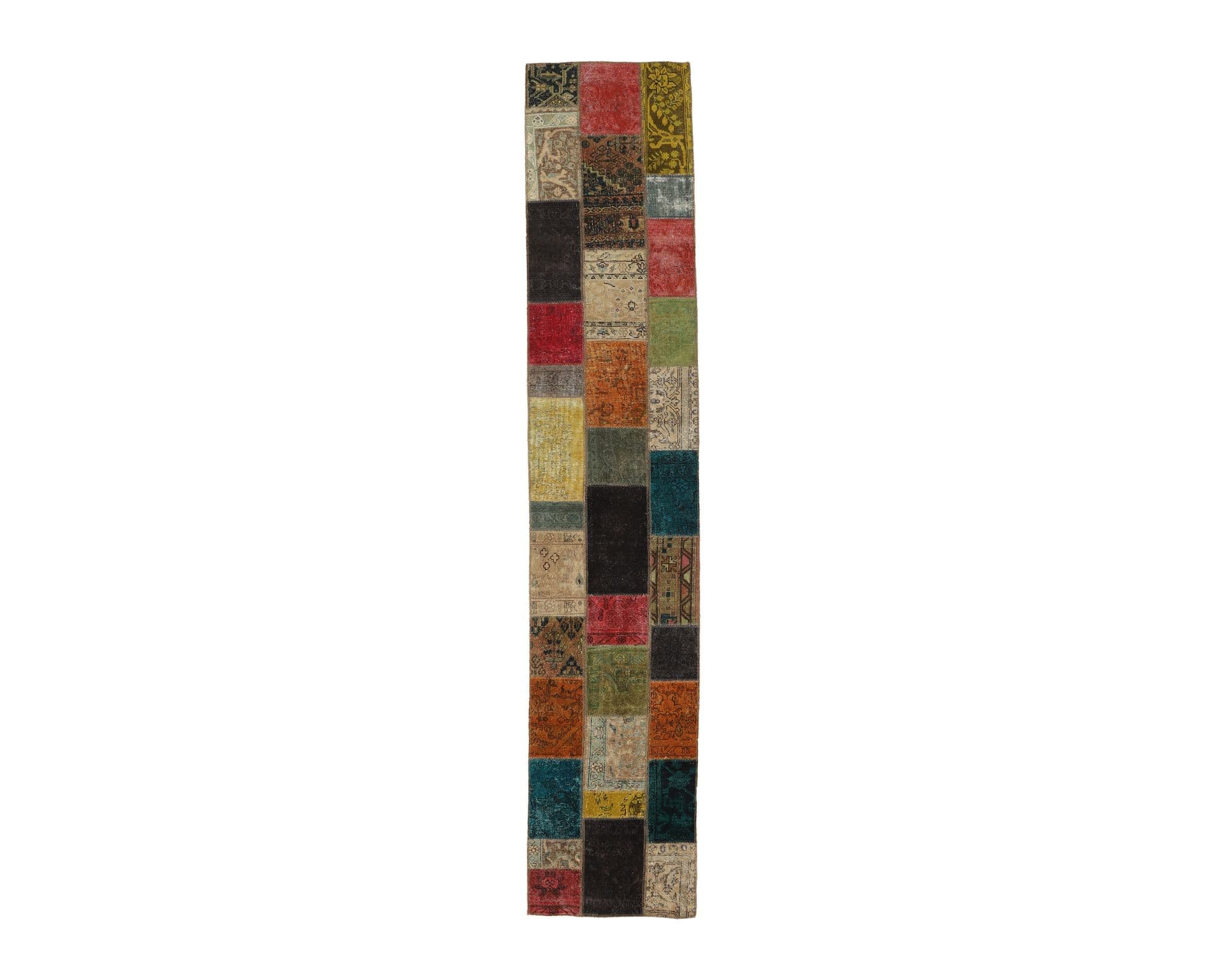Vintage Patchwork orientalisk matta 80 x 410 cm