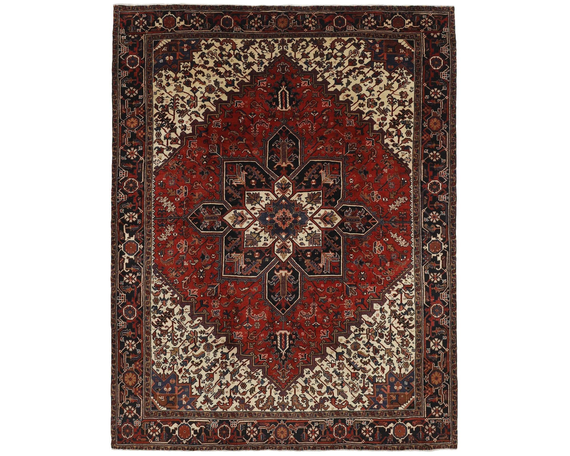 Heriz orientalisk matta 254 x 334 cm