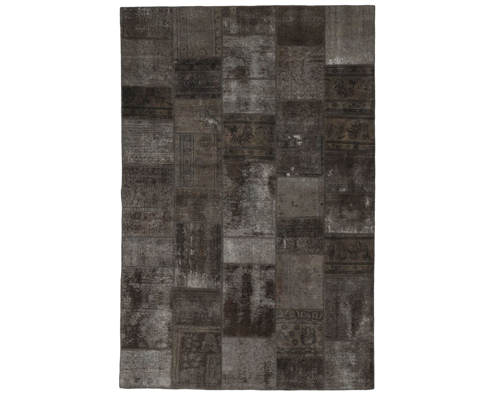 Vintage Patchwork orientalisk matta 203 x 313 cm
