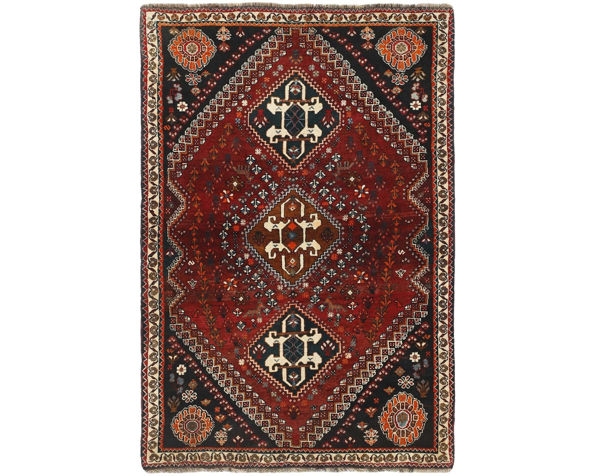 Kashghai orientalisk matta 123 x 190 cm