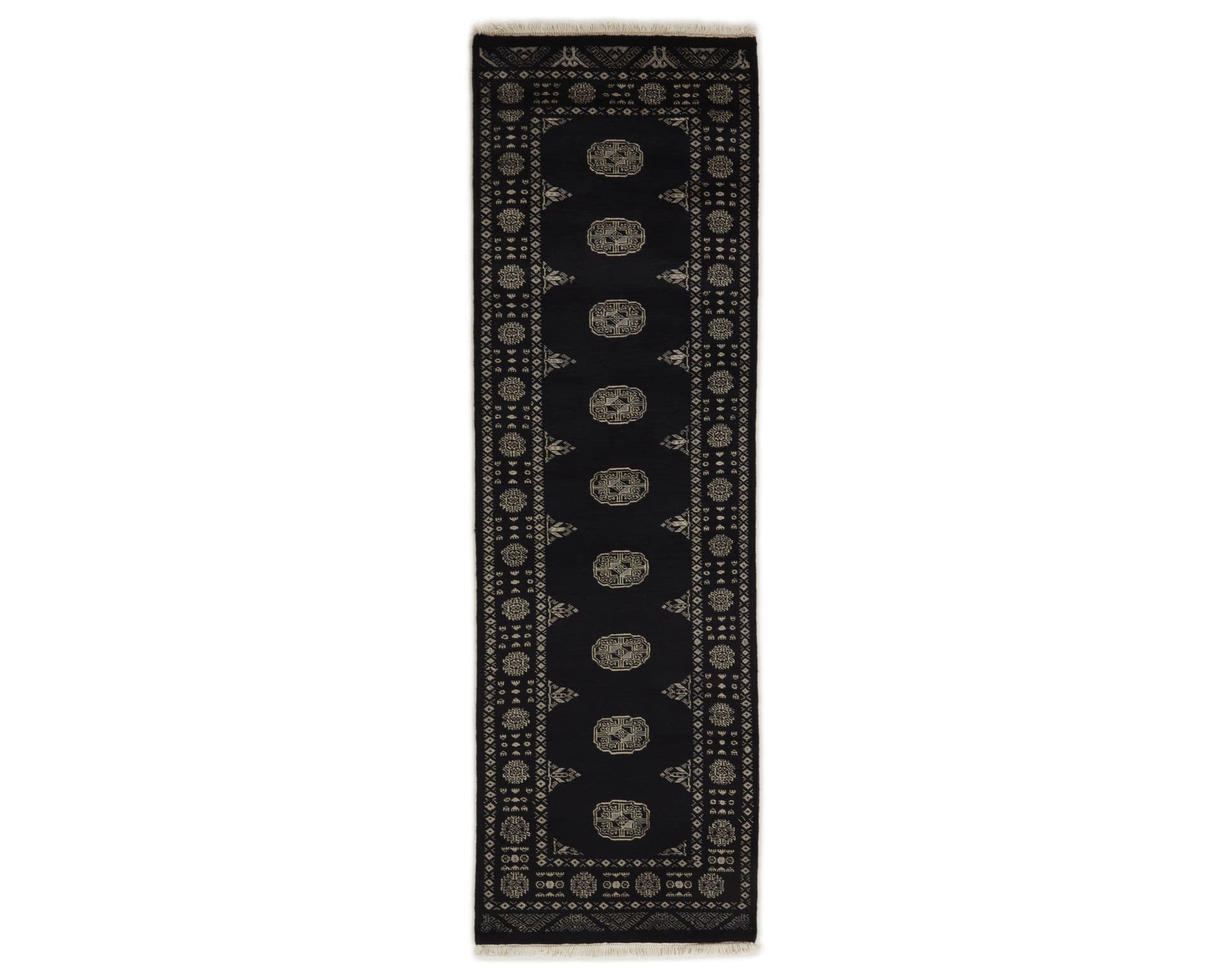 Pakistan handknotted orientalisk matta 78 x 248 cm