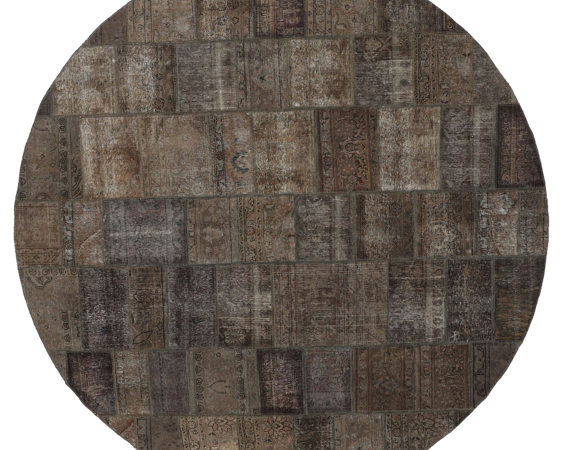 Vintage Patchwork orientalisk matta 300 x 300 cm