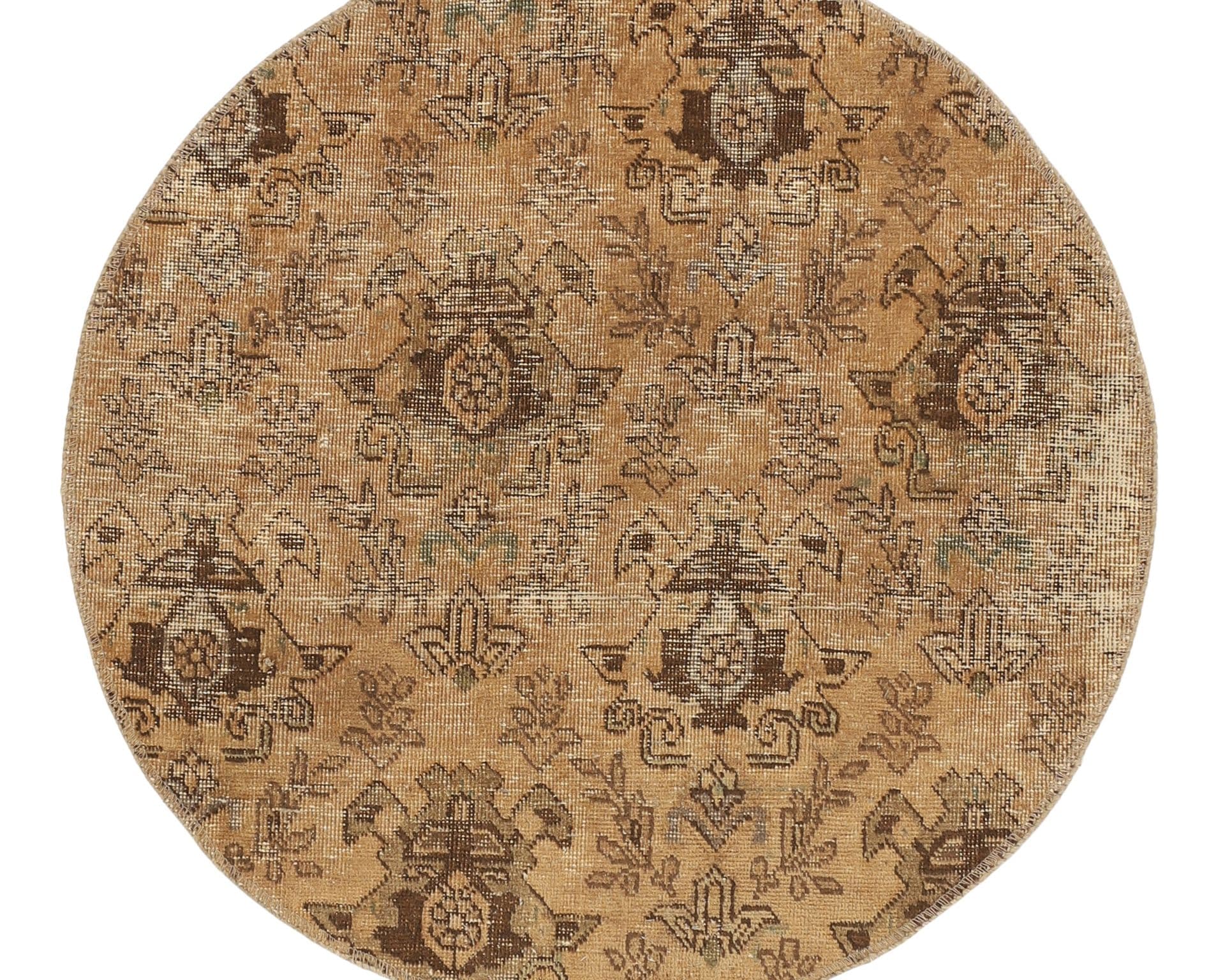 Vintage Royal Fine orientalisk matta 100 x 100 cm