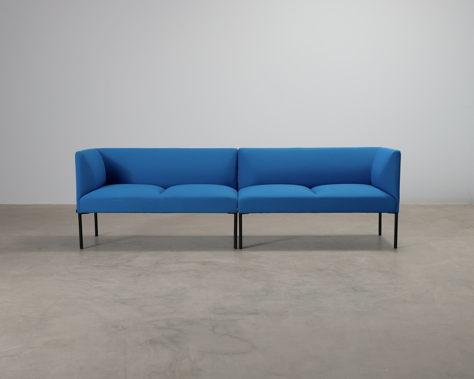 Martela Noora 4-sits soffa blå