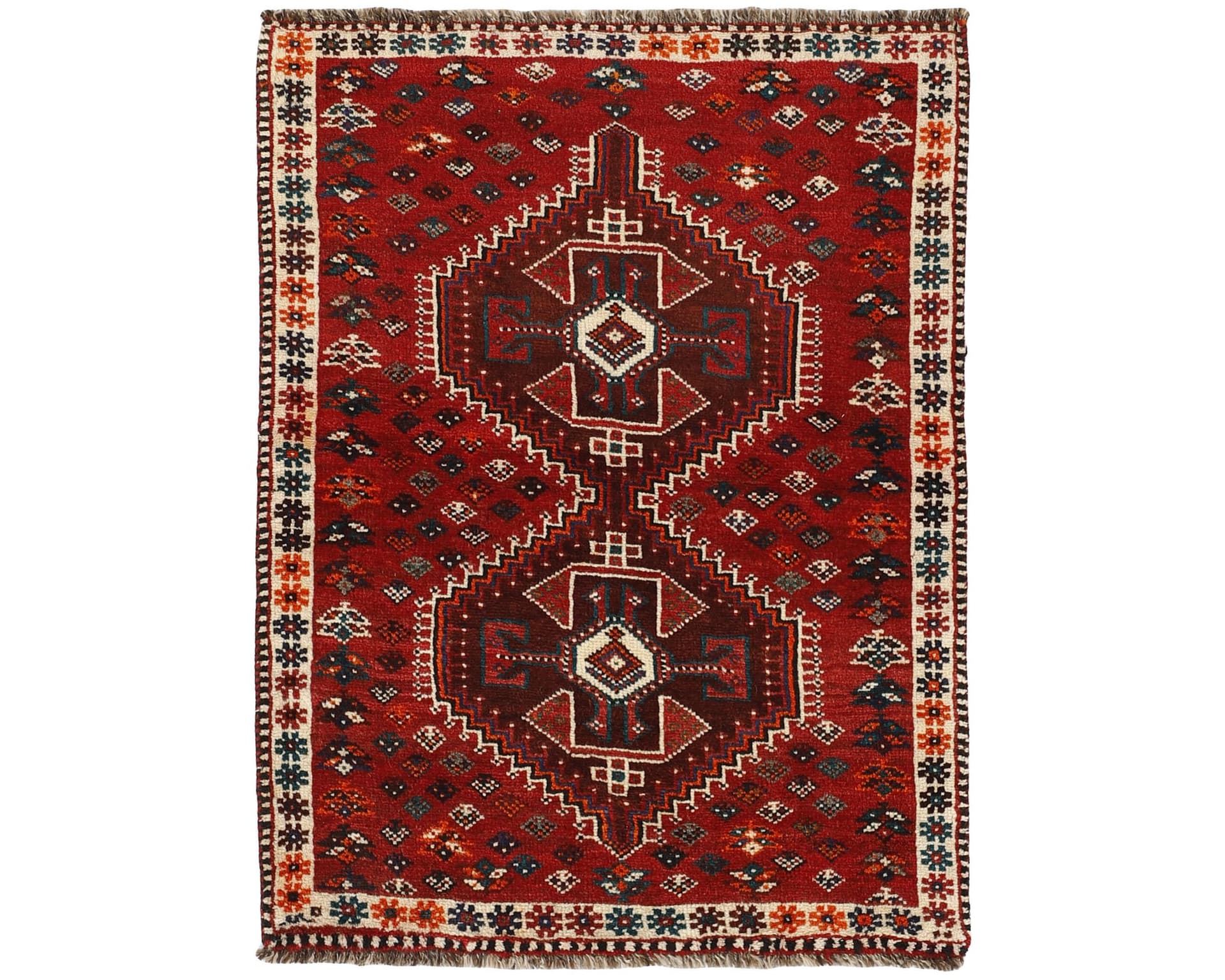 Shiraz orientalisk matta 107 x 150 cm