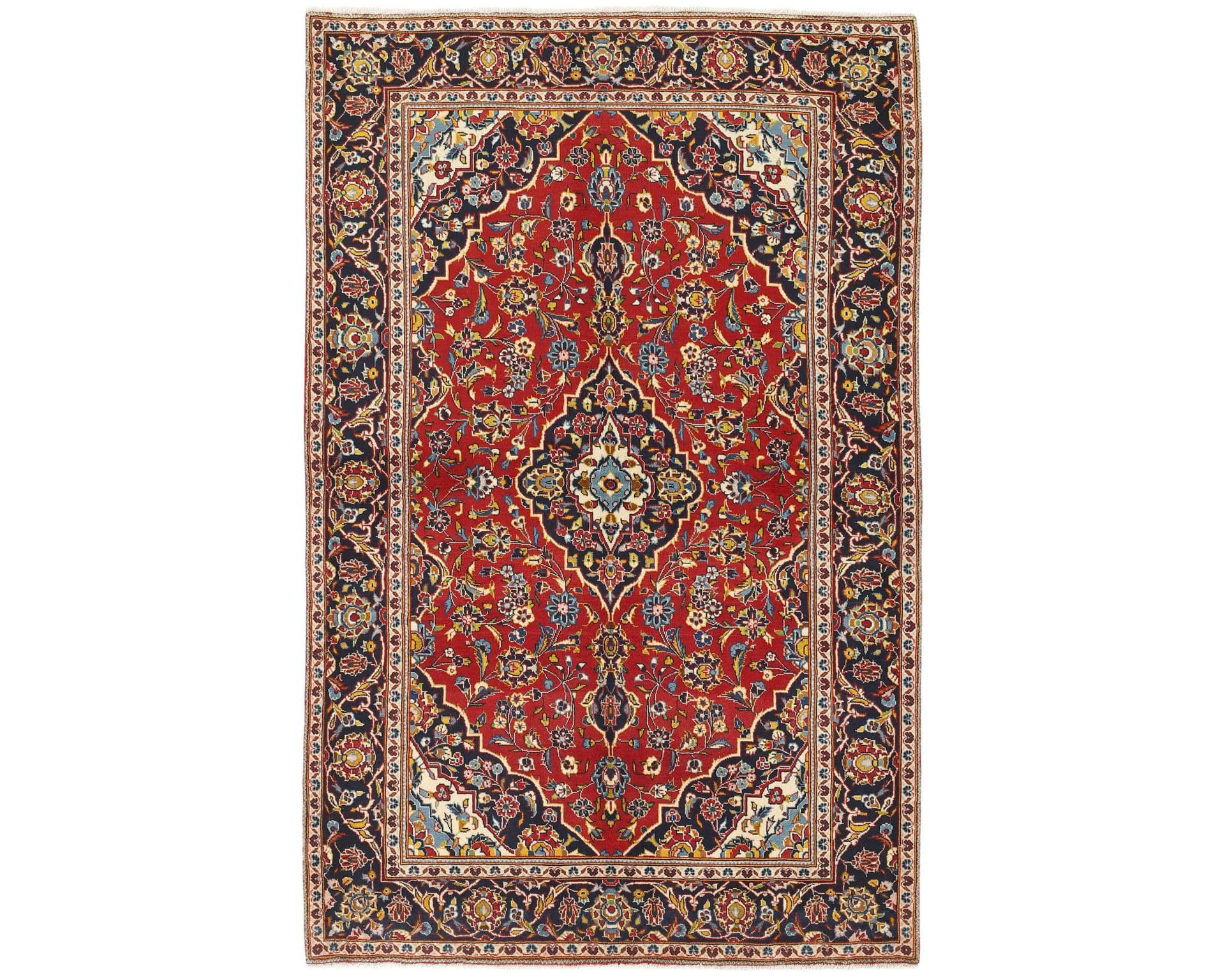Keshan orientalisk matta 142 x 221 cm