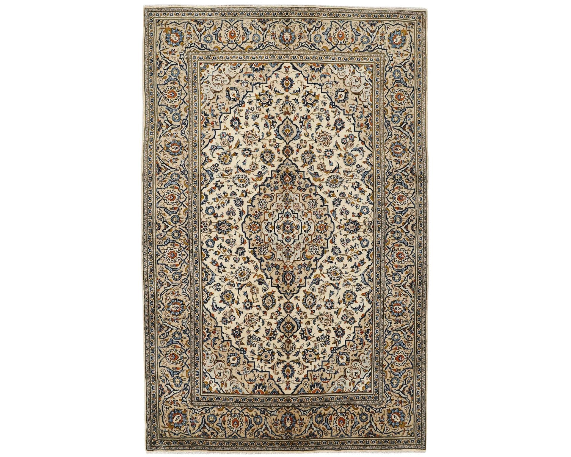 Keshan Fine orientalisk matta 196 x 306 cm